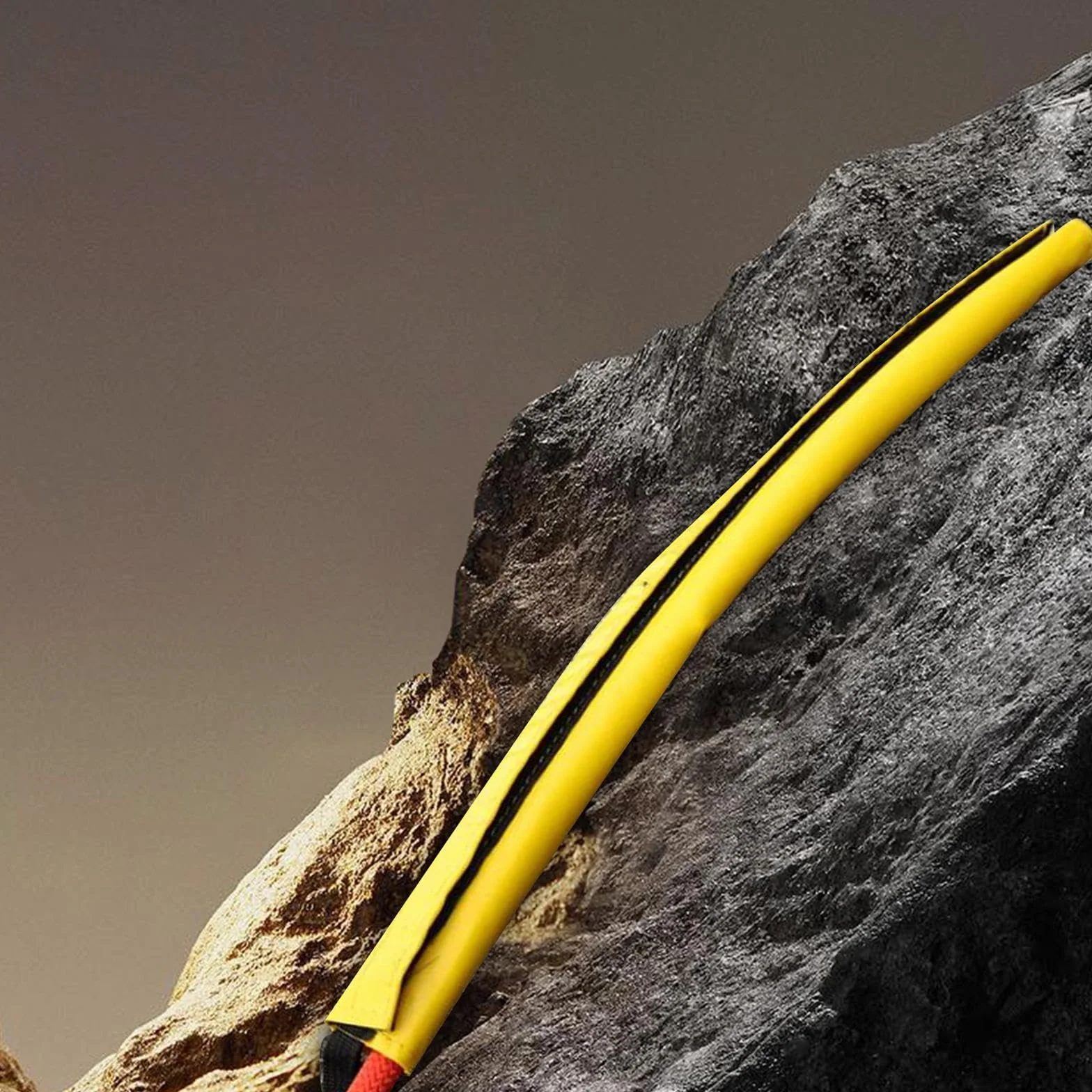 Amagogo Protector de Cuerda de Escalada en Roca, Cubierta Duradera Ligera para Exteriores