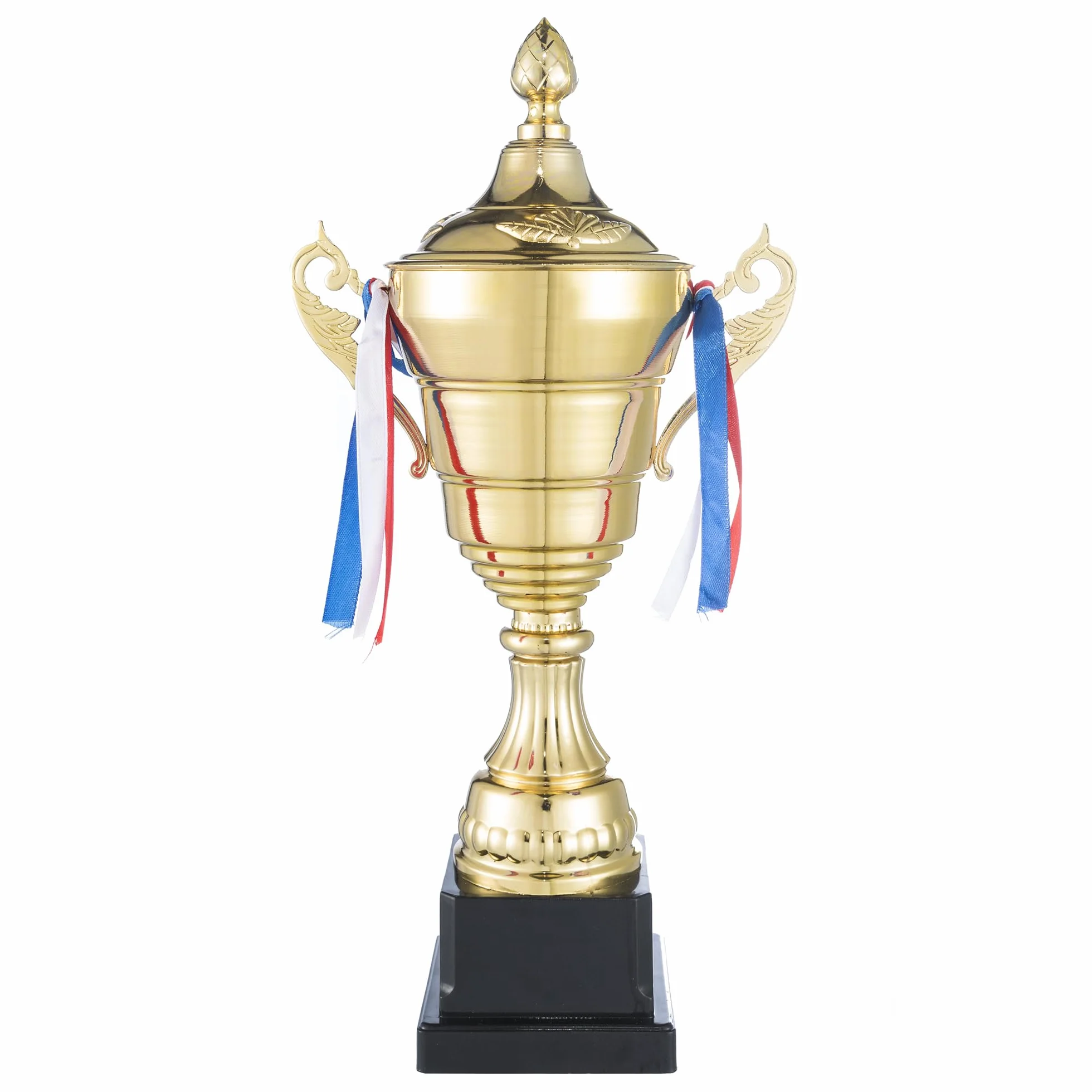 Copa de Oro XXL Taza de Ganador con Tapa 36 cm Trofeo Personalizable