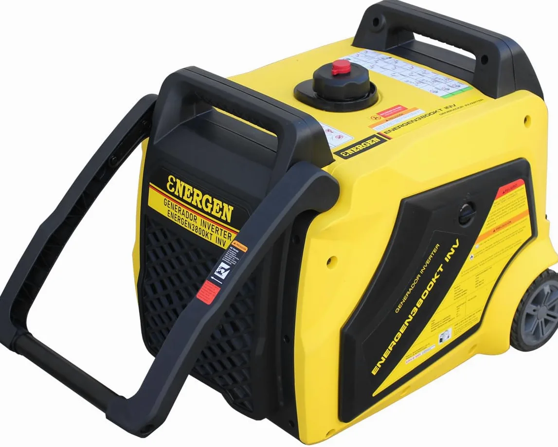 Generador Inverter 3800 de Gasolina 4150 W con Arranque Eléctrico y Motor Kiotsu KT-190 para Uso Profesional - Maestro Ferretero