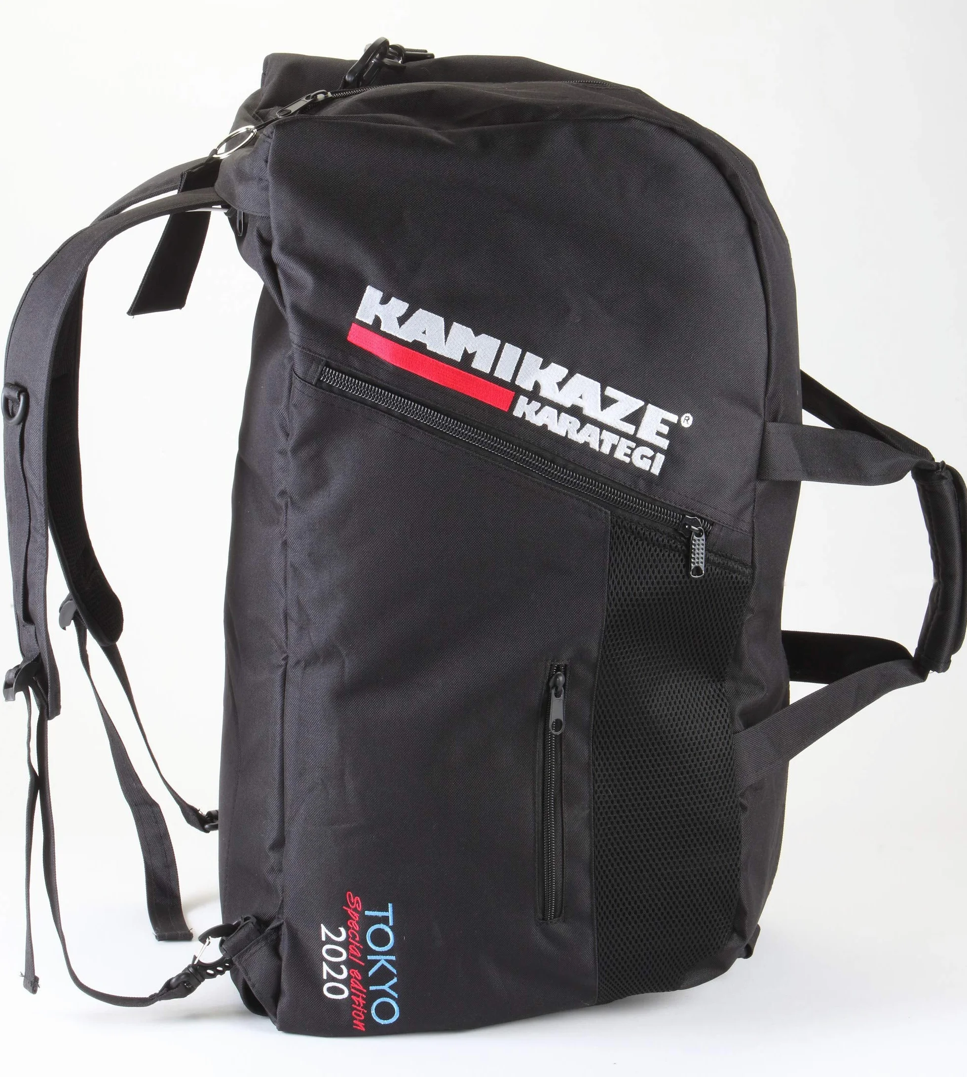 Kamikaze NUEVA BOLSA DEPORTIVA Y MOCHILA TOKYO SPECIAL EDITION, negro o rojo