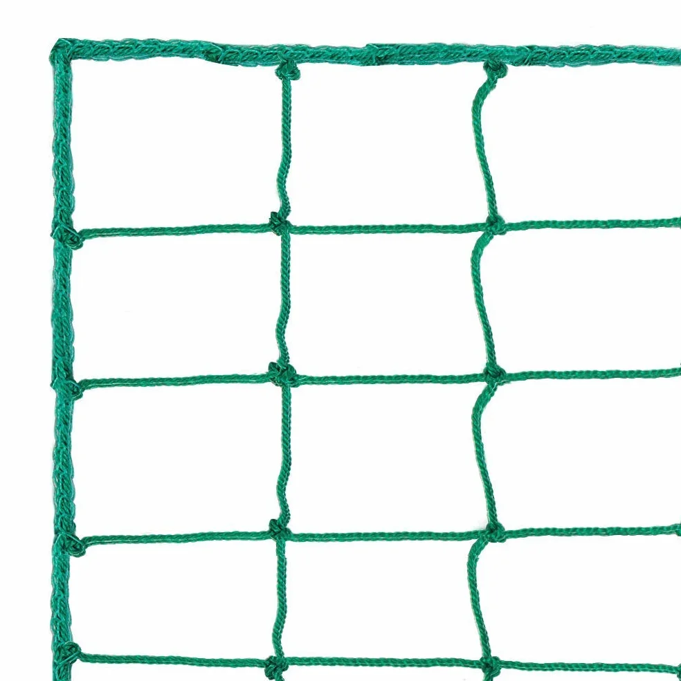 Red de Barrera para Fútbol Aoneky - 3x3M/3x4,5M/3x6M/3x9M/3x12M/4,5x6M/4,5x9M, Red de Detención de Balones, Protección Deportiva Multiusos, Verde