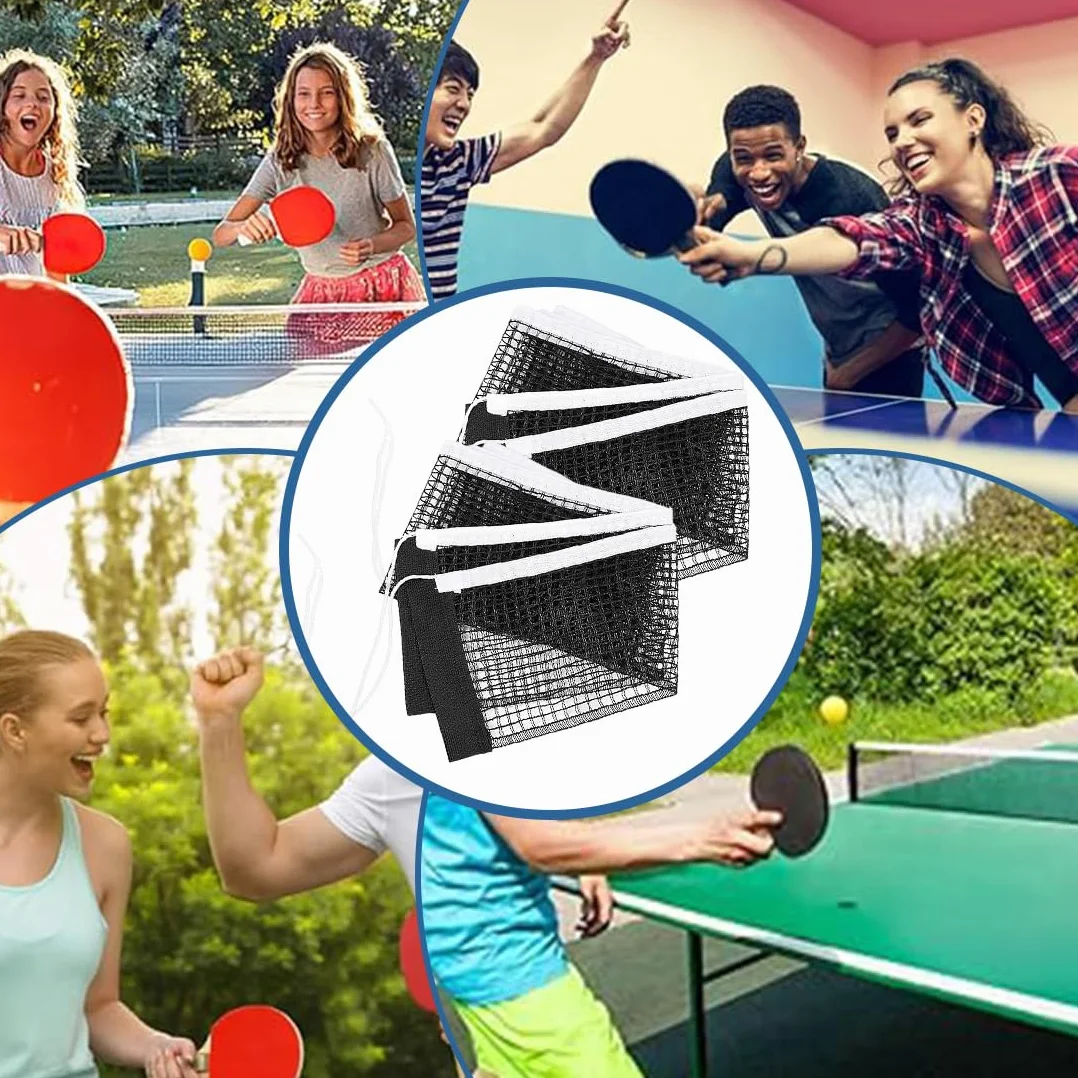 Red de Tenis de Mesa Portátil de Ping Pong Durable, Red de Reemplazo Universal para Entrenamiento y Juegos