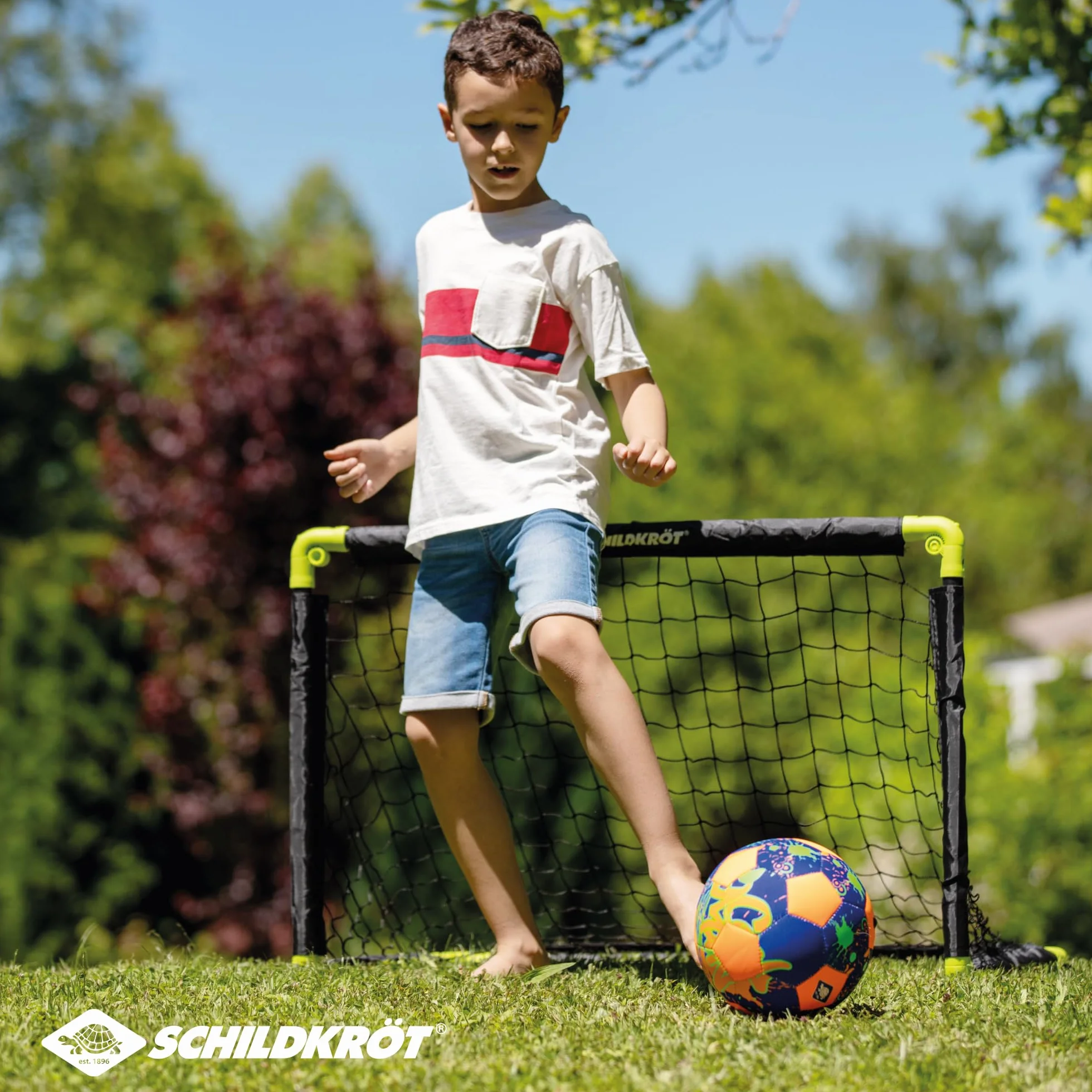 SCHILDKRÖT Folding Soccer Goal bramka piłkarska składana 1 sztuka