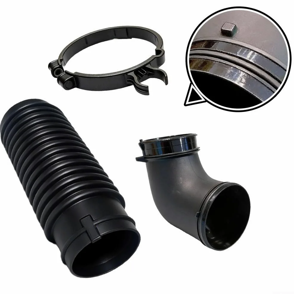 Codo de tubo soplador para la serie BR800 BR800X con manguera plisada y abrazadera de manguera diseñada para BR450 BR700 BR700X BR800 BR800X SR450 Compatibilidad de soplador (C)
