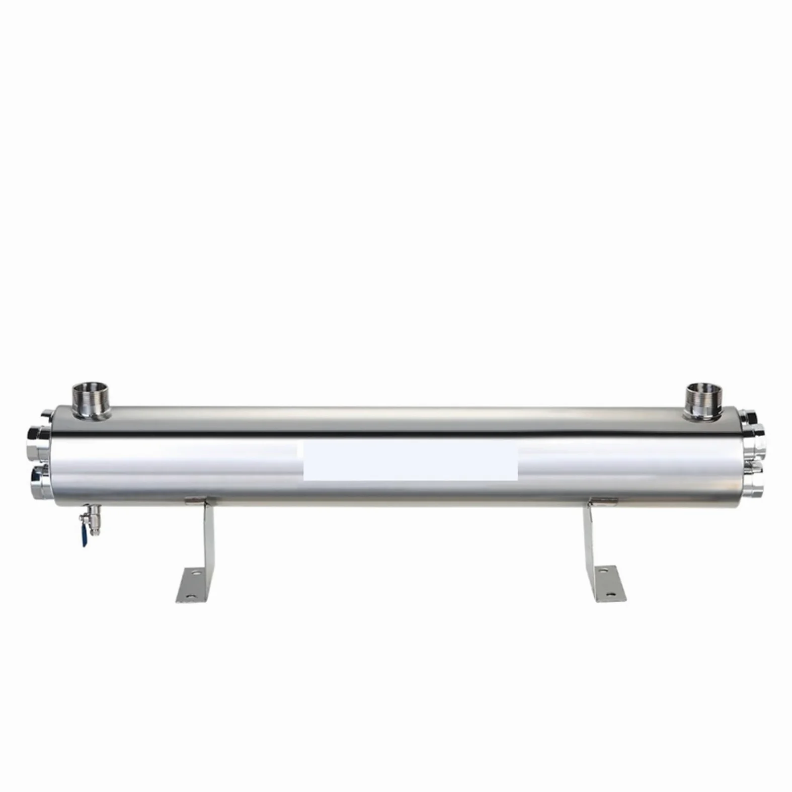 SS304 48 GPM 220W Esterilizador de agua UV SSV-5925-4P de infección UV, esterilizador de desbordamiento de tratamiento de agua