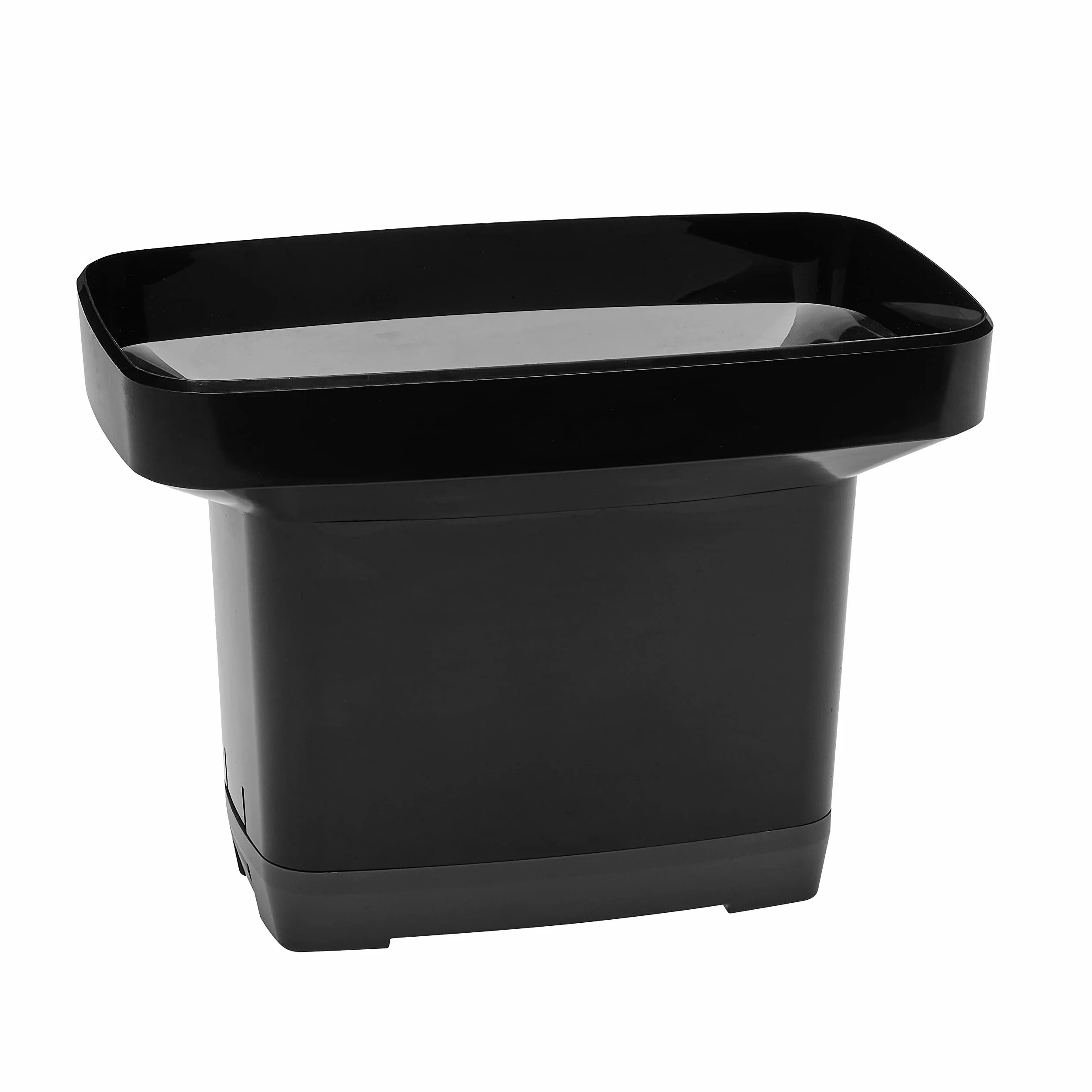 TFA Dostmann Splash 47.3006.01 - Pluviómetro Digital inalámbrico para jardín, con autodrenaje, Color Negro