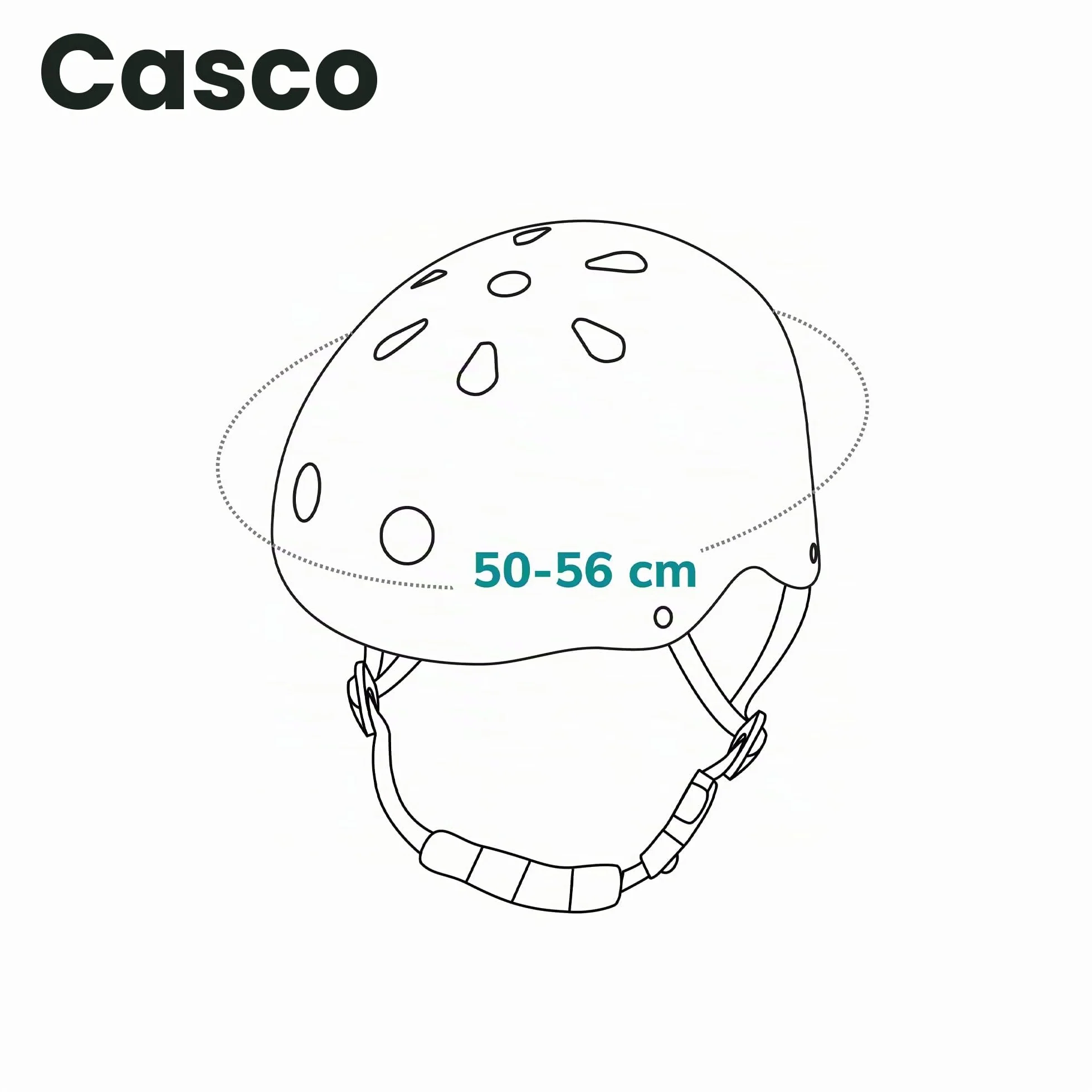 LIONELO Helmet Casco Protector Bicicleta Infantil Ajustable 50-56 cm Protector de Barbilla con Certificado Intertek Talla S
