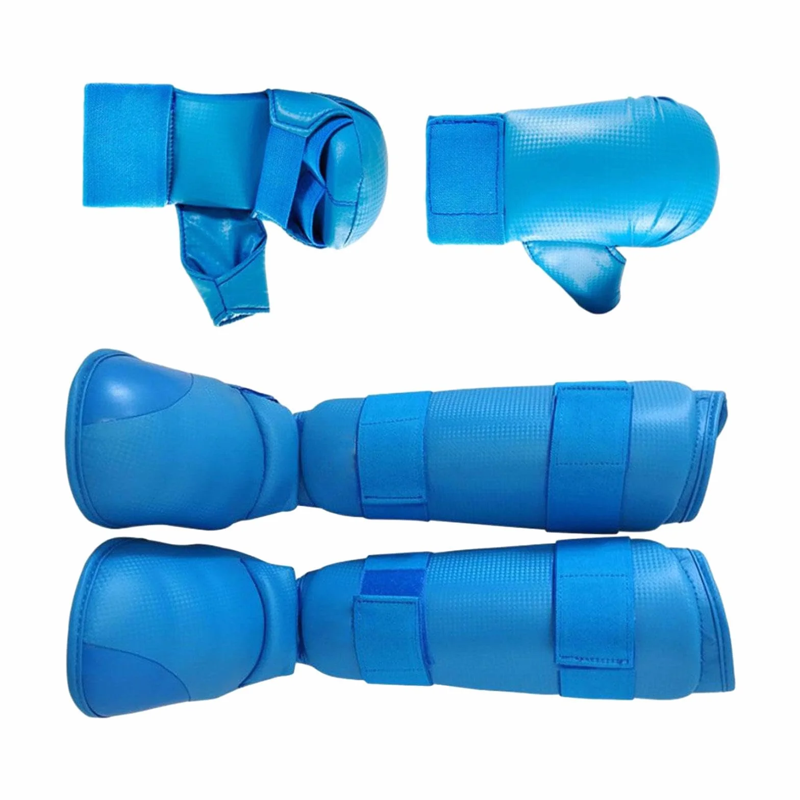 Perfeclan Guantes de Boxeo, Espinilleras, Equipo de Entrenamiento de Karate Taekwondo MMA