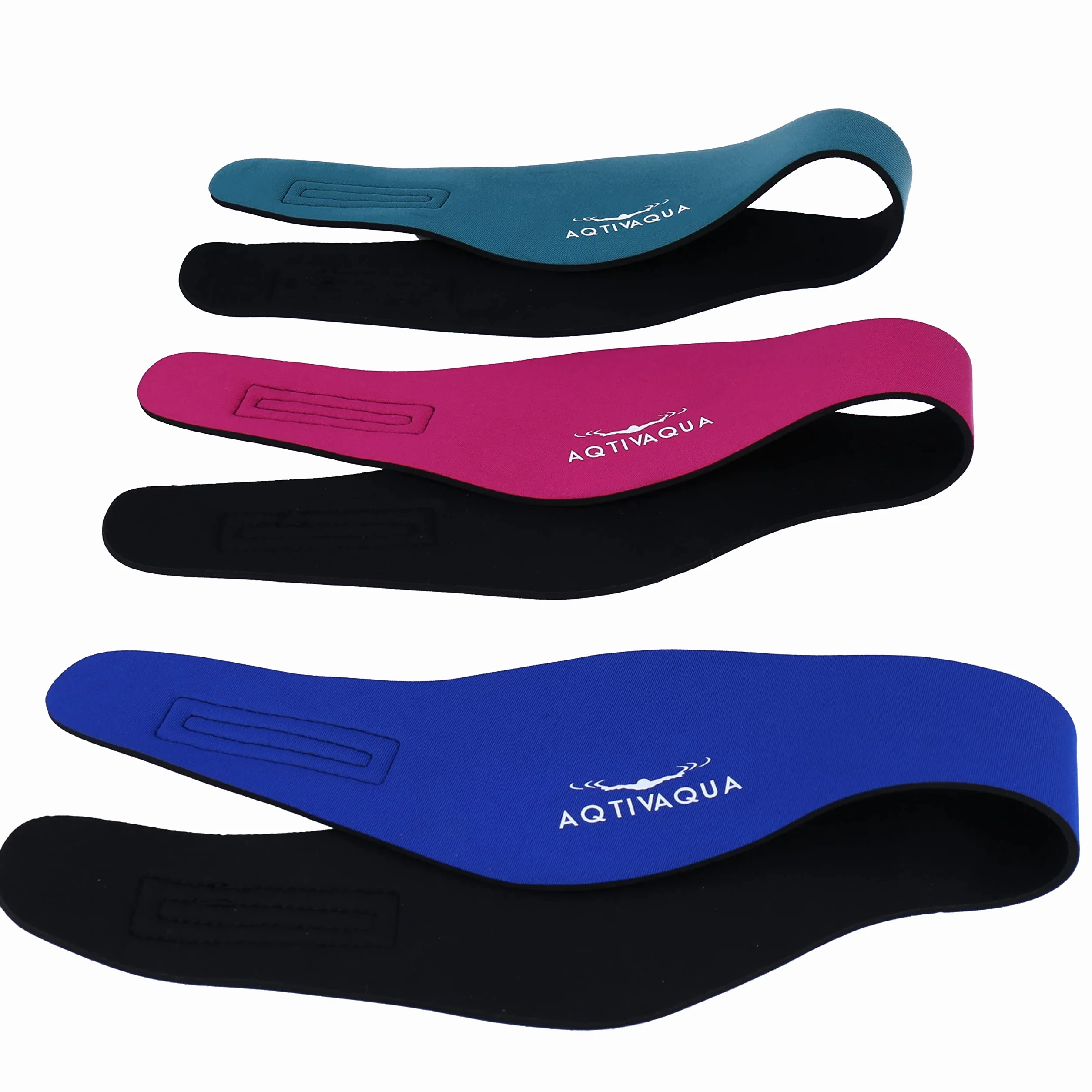 Aqtivaqua Banda de Natación Cubierta de Protección para Oídos Protector para el Cabello