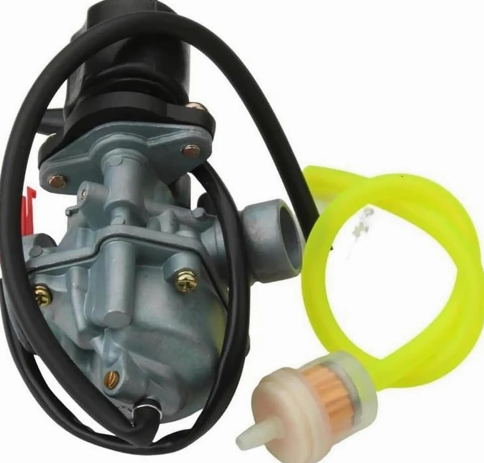 Genérico Carburador desbrozadora Piezas de Motor Carburador para Peugeot 50 Ciclomotor para Scooter 19 mm