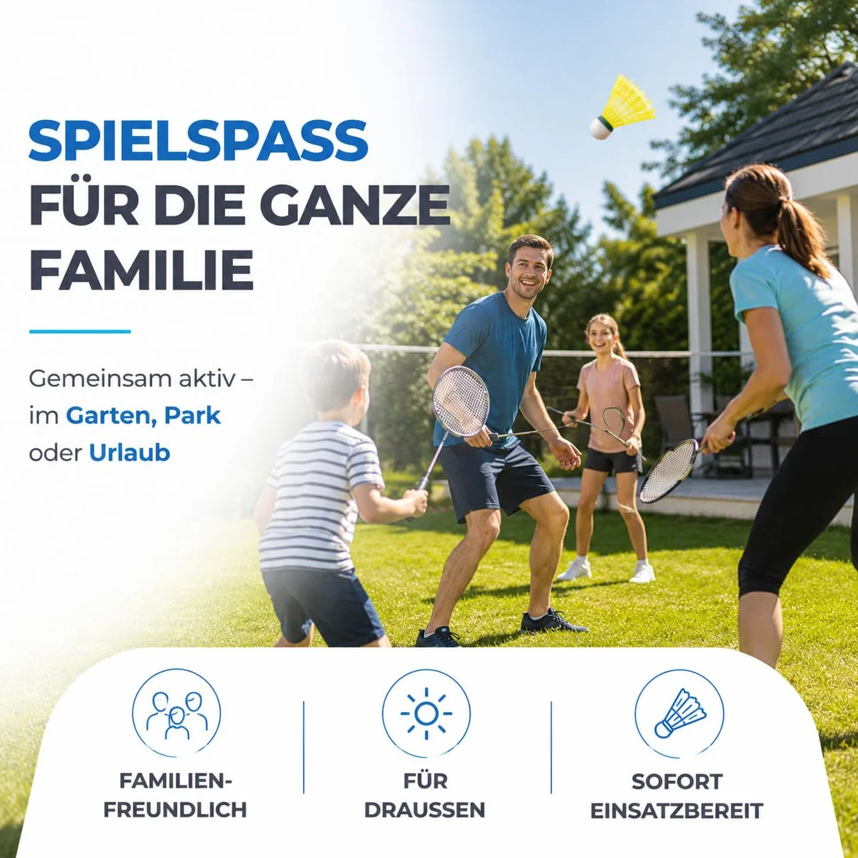 Balones de bádminton para entrenamiento y competición – interior y exterior