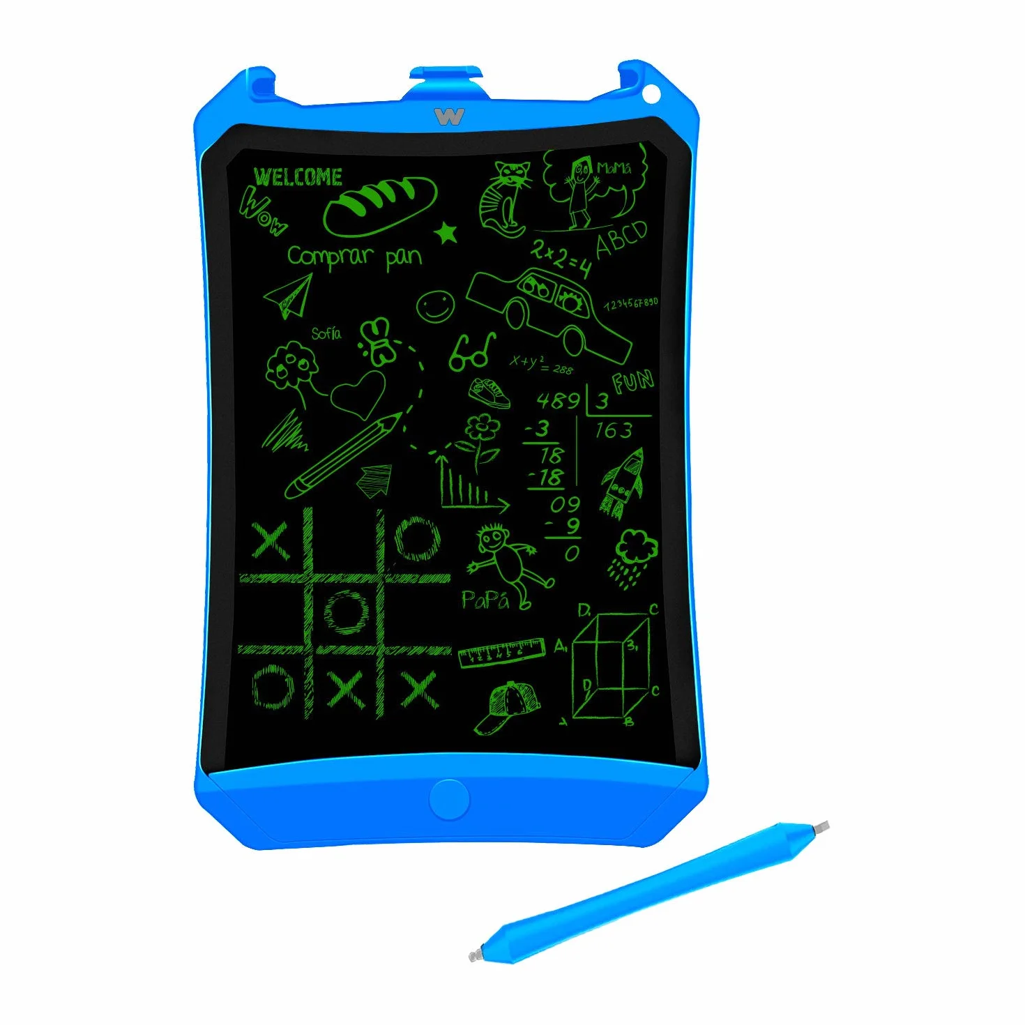 Woxter Smart Pad 90 Blue - Pizarra electrónica 9" Tableta de escritura con sensor de presión