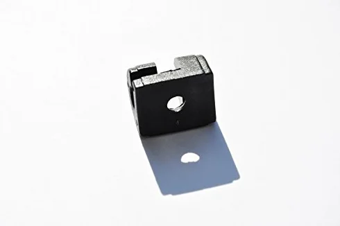 Ganchos para Sujetar la Red a la Portería de Fútbol - Plástico Resistente - Negro - 10 Unidades