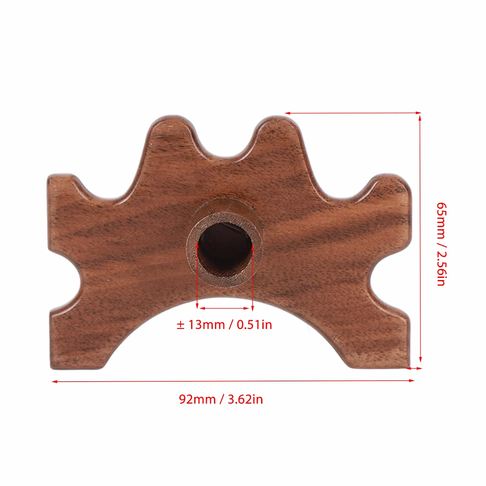 Madera Cabeza de Puente de Billar Portátil Accesorios Taco