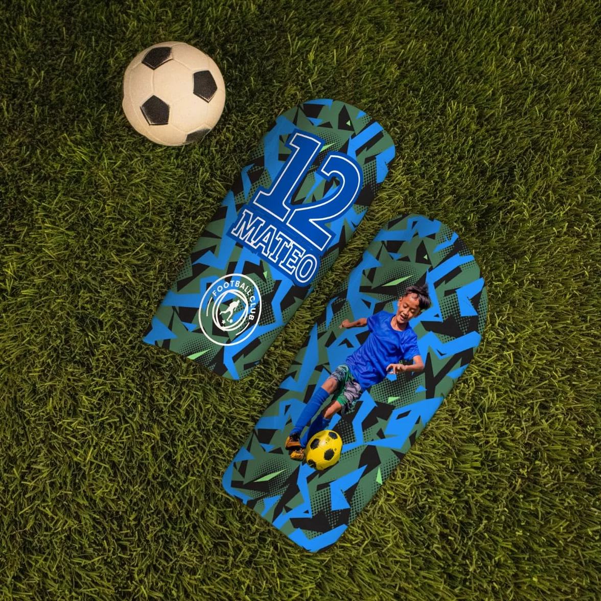 Espinilleras de Fútbol Personalizadas para Niños y Adultos DEREGALOOS