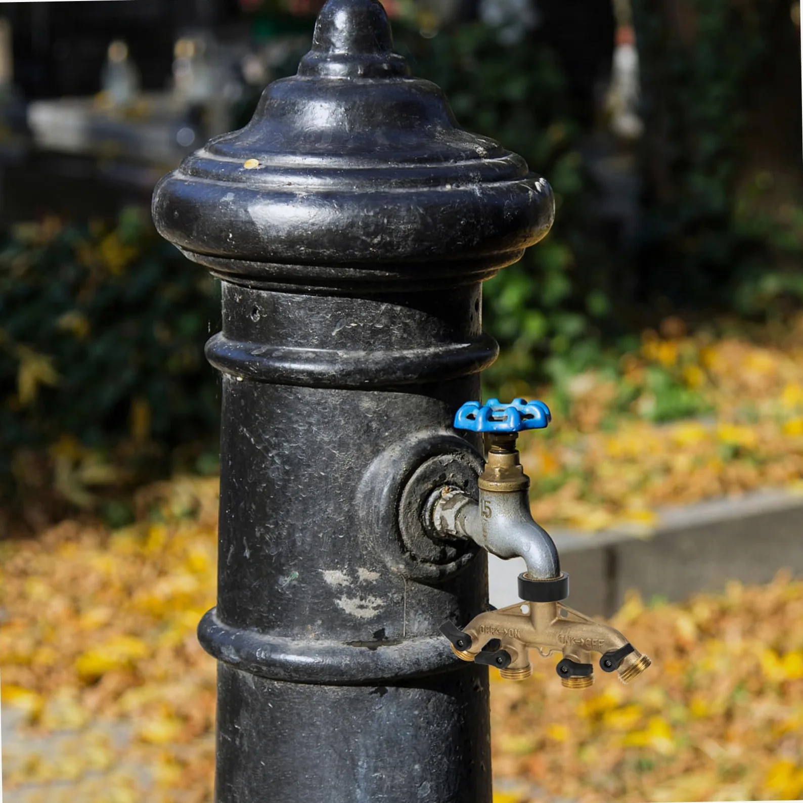 DOITOOL 2 Juegos De Adaptadores De Conector De Manguera De Jardín Divisor De Manguera Adaptador De Grifo De Latón Rápido para Uso En Exteriores