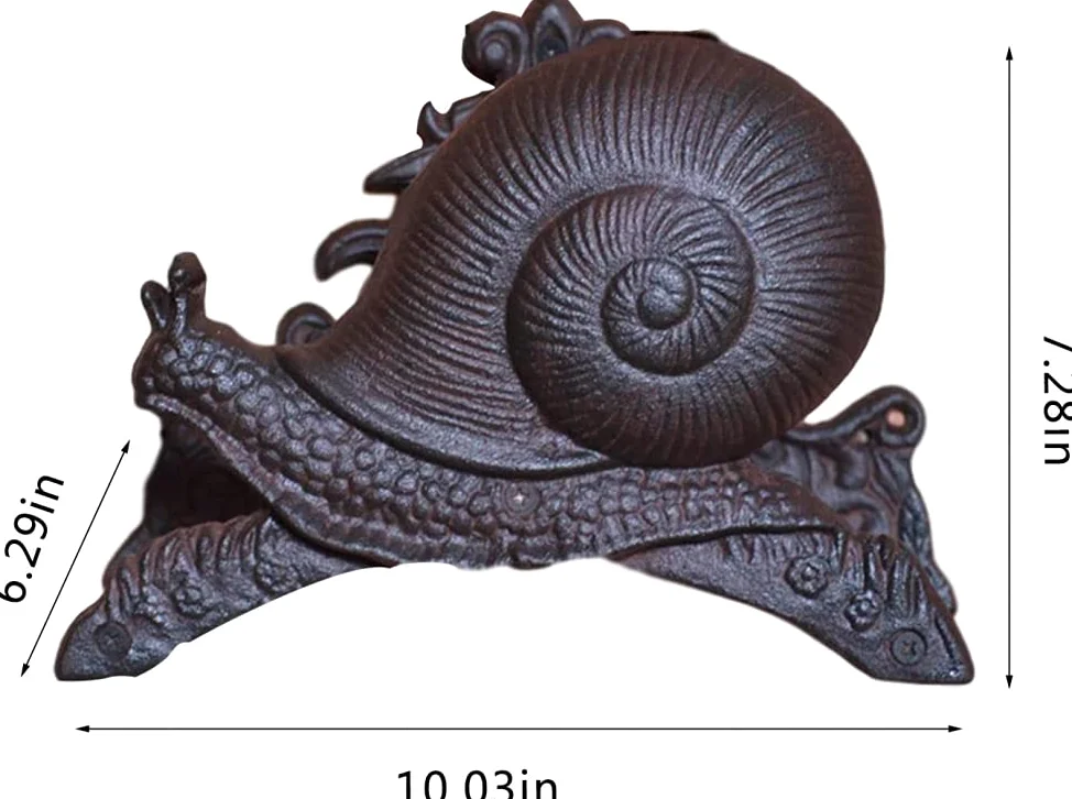 Soporte retro de hierro fundido para manguera de jardín, marco de manguera de jardín, estante de almacenamiento de pared, soporte de manguera de metal para almacenamiento de mangueras de