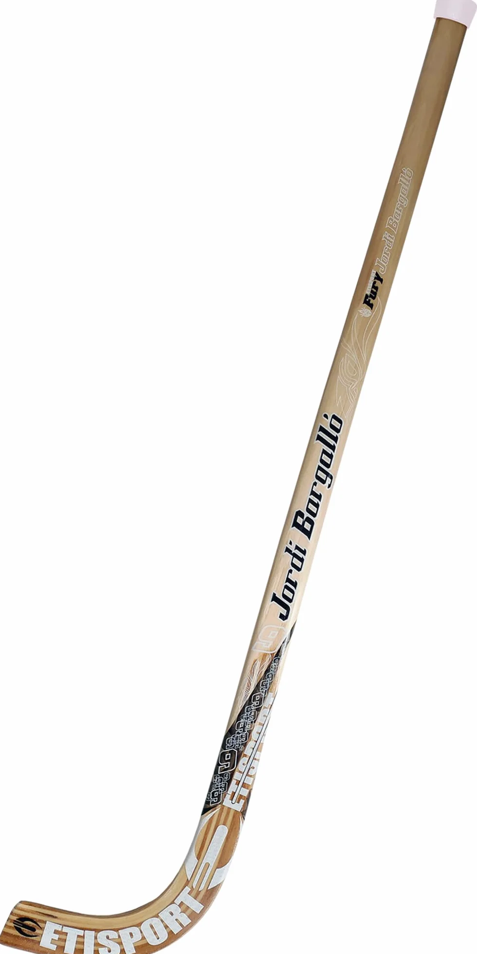 Jordi BARGALLÓ Stick de Hockey Profesional Rígido Peso Medio Mango Delgado Hickory Pala Laminada Fibra Exterior