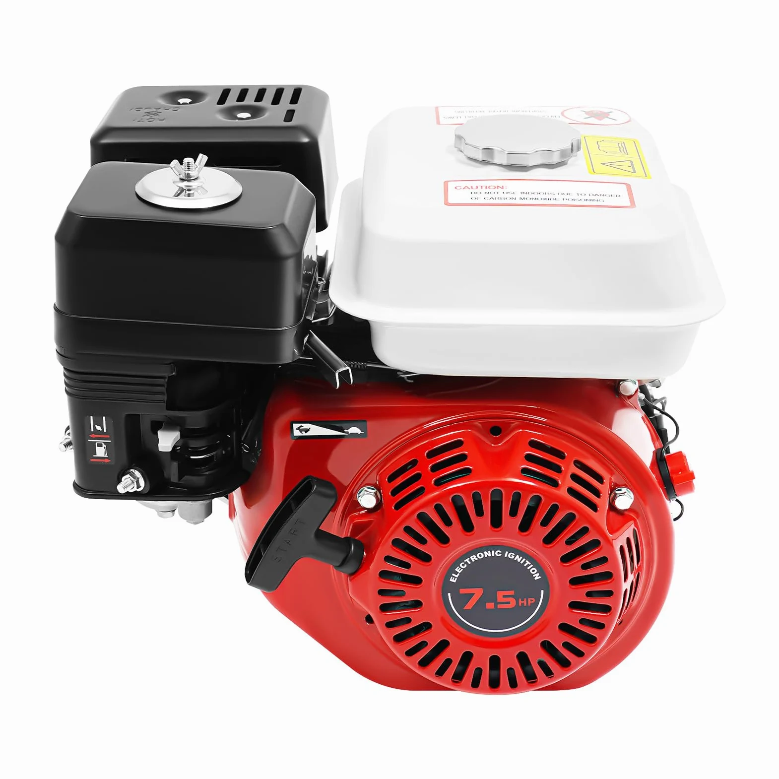 Motor de gasolina de 7,5 CV de 4 tiempos 215 ml, motor industrial para kart