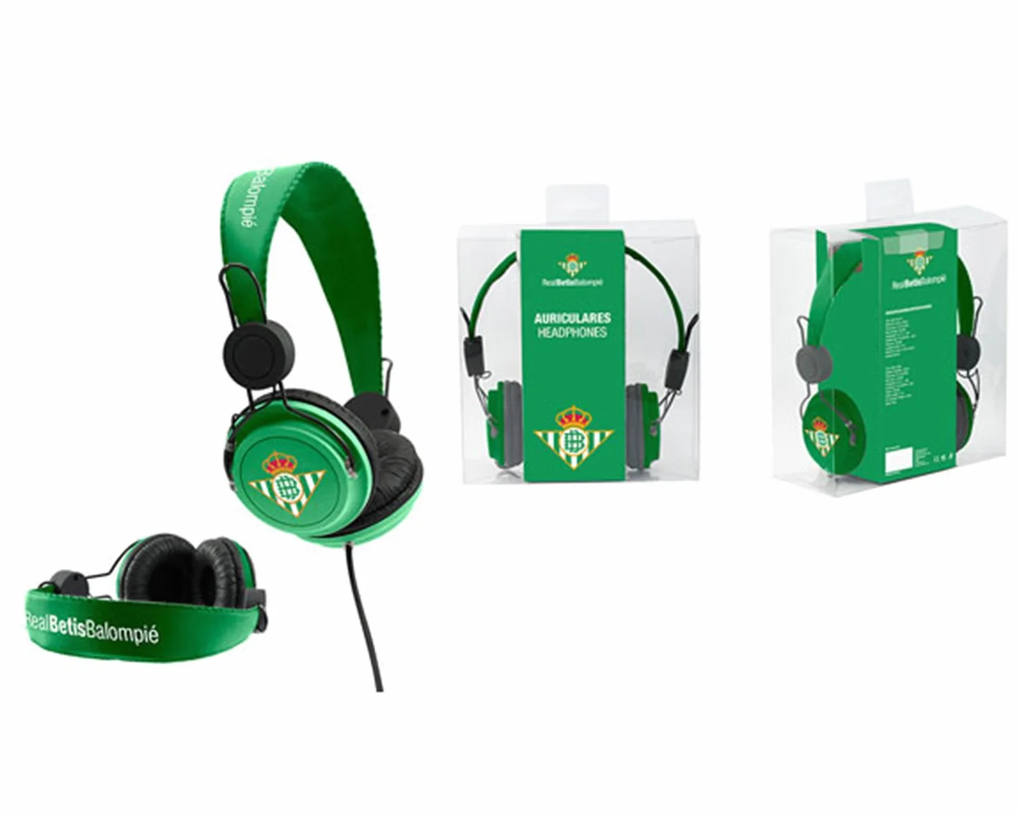 Auricular Casco Real Betis Verde