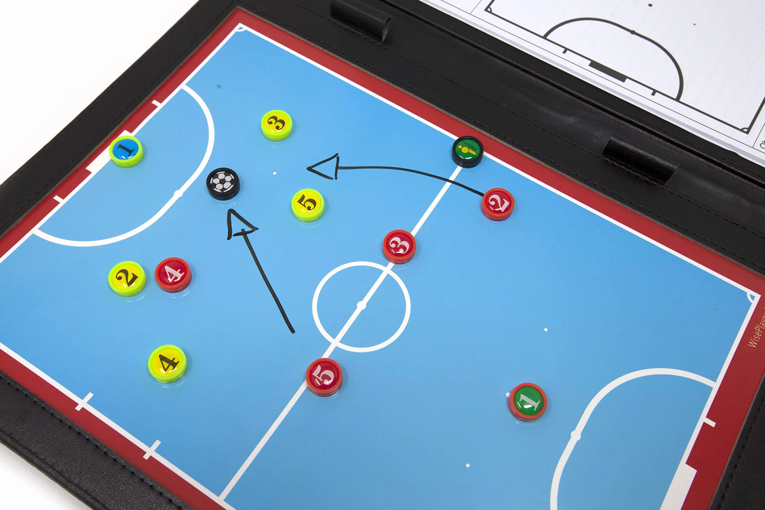 Carpeta Táctica para Entrenadores de Fútbol Sala con Bolsillo
