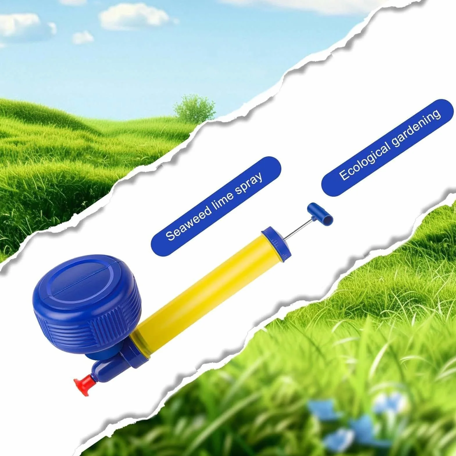 22cm Espolvoreador De Polvo De Diatomeas, Espolvoreador De Tierra De Diatomeas, Aplicador De Tierra De Diatomea Ajustable De De Diatomea, Pulverizador De Polvo Manual DeDiatomea, Para Andamios, Jardin