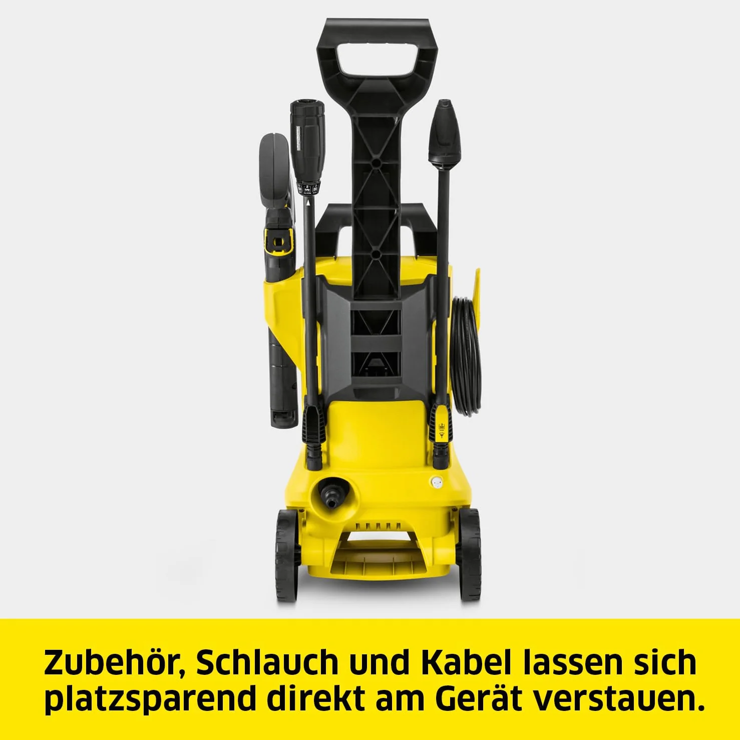 Kärcher Hidrolimpiadora K 2 Power Control, presión: 110 Bar, caudal: 360 l/h, Rendimiento: 20 m²/h, Filtro de Agua, Peso: 4,0 kg, Pistola y Manguera de Alta presión, Boquilla Turbo, Lanza