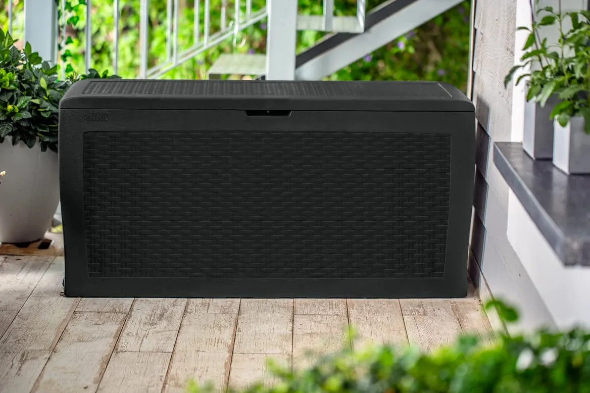 Coffre de jardin - Samoa 270L anthracite