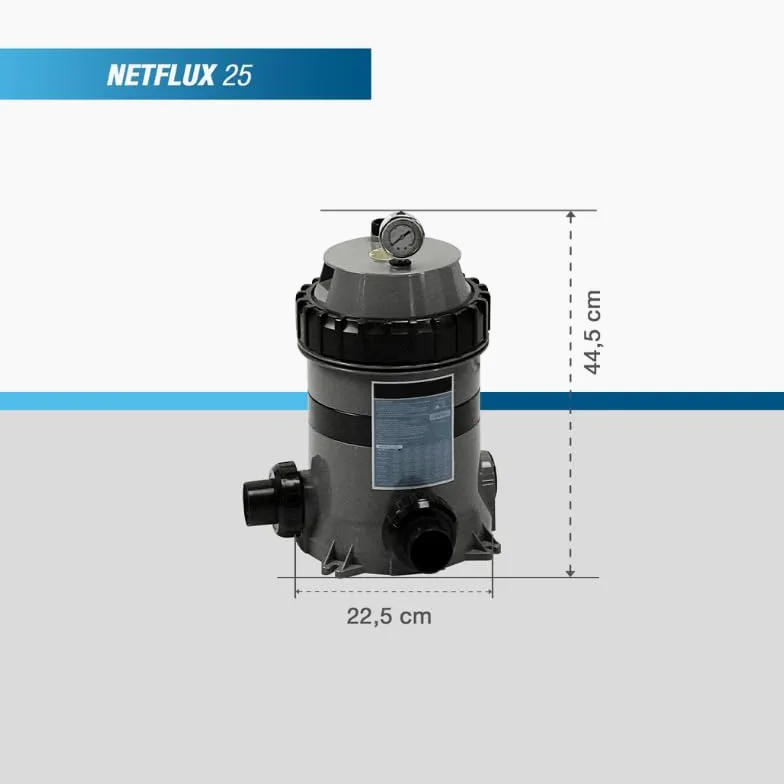 Sistema de filtración de cartucho único para piscinas de hasta 65 m3 - PF-NFX075 by POOLEX