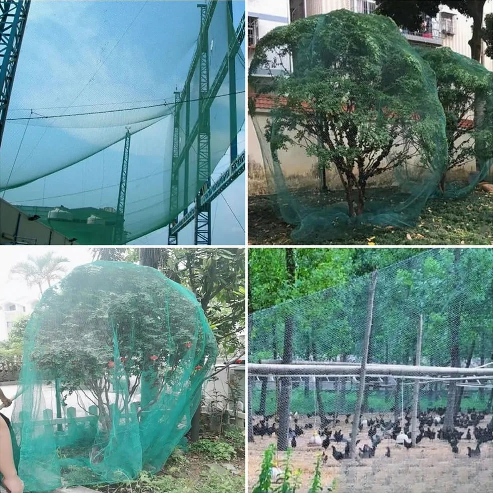 Red de jardín para proteger árboles frutales Heavy Du Ber para plantas veterinarias y huertos, red anti pájaros para jardín seguro