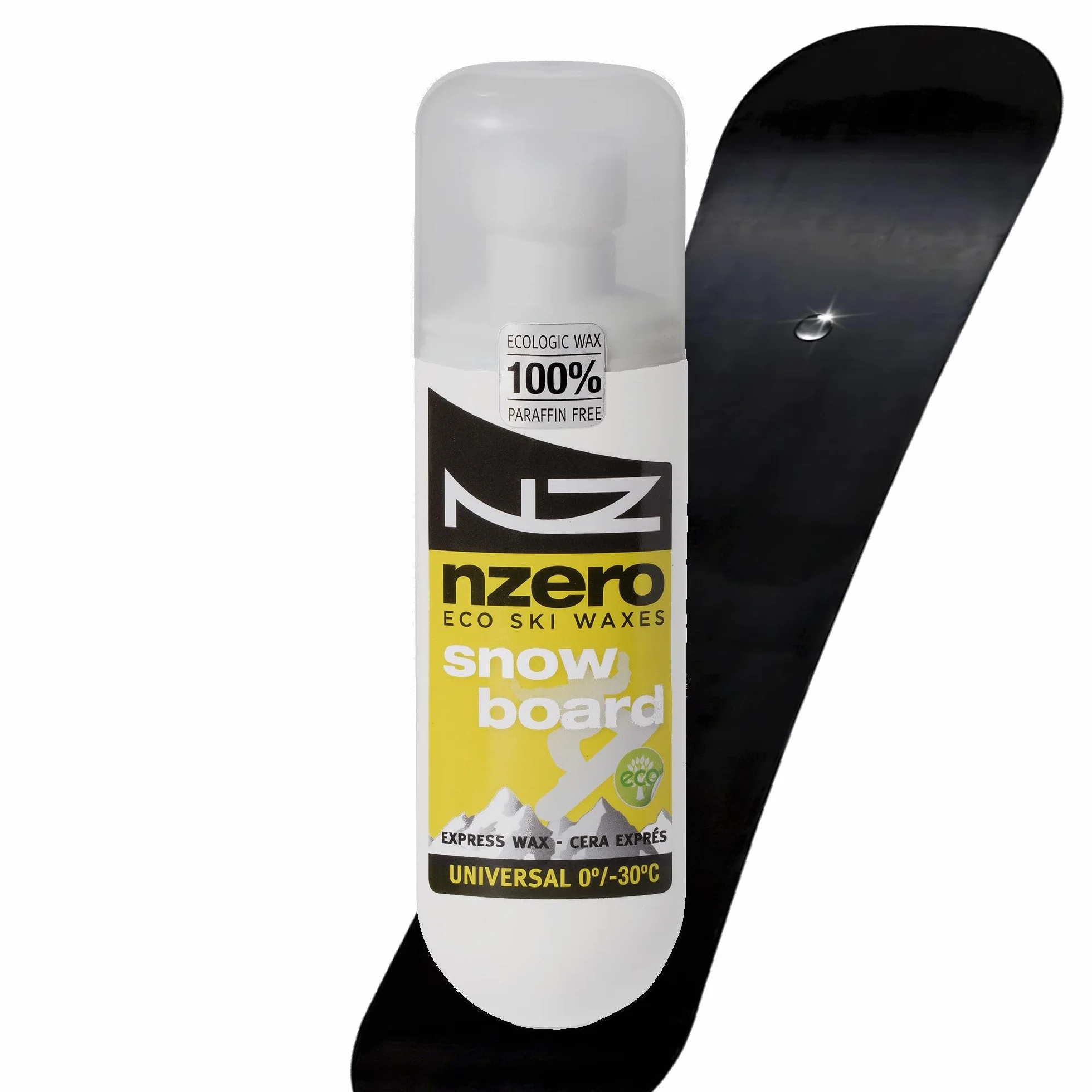 NZEROWAX Cera líquida orgánica para Snowboard | 100 ml