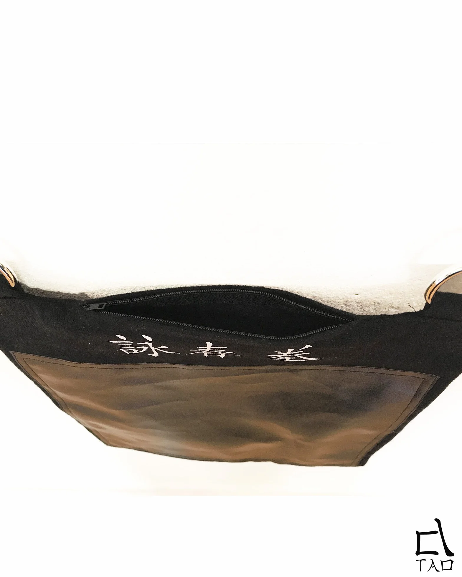 Tao Wing Chun Bolsa de Pared Golpe Objetivo 1 Sección Kung Fu Ving Tsun Lona, Cuero PU (sin Relleno)