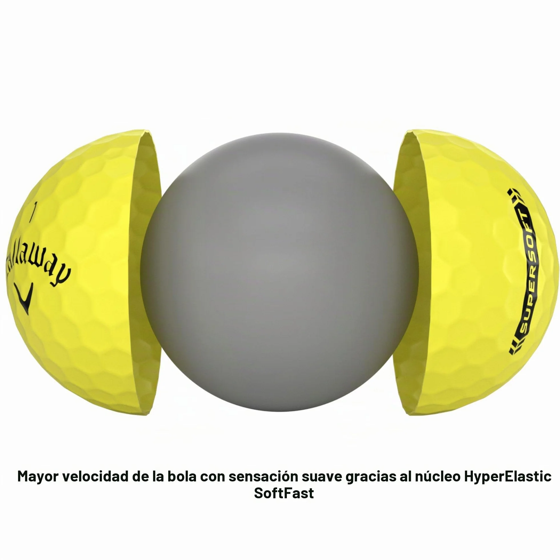 Callaway Pelota de Golf Supersuave 2023