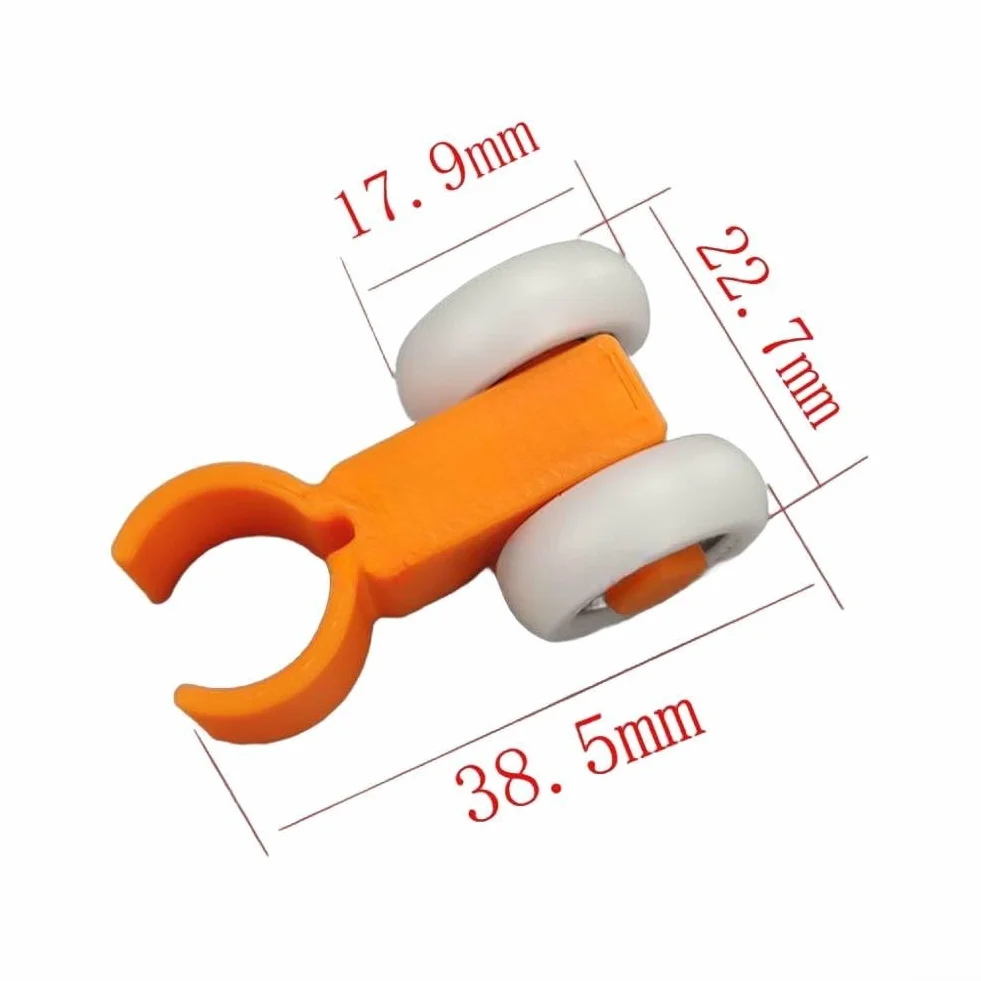 Besttoolifes Billiards Shifty Bridge Trainer, construcción de plástico y goma, para puntas de taco 12-13 mm