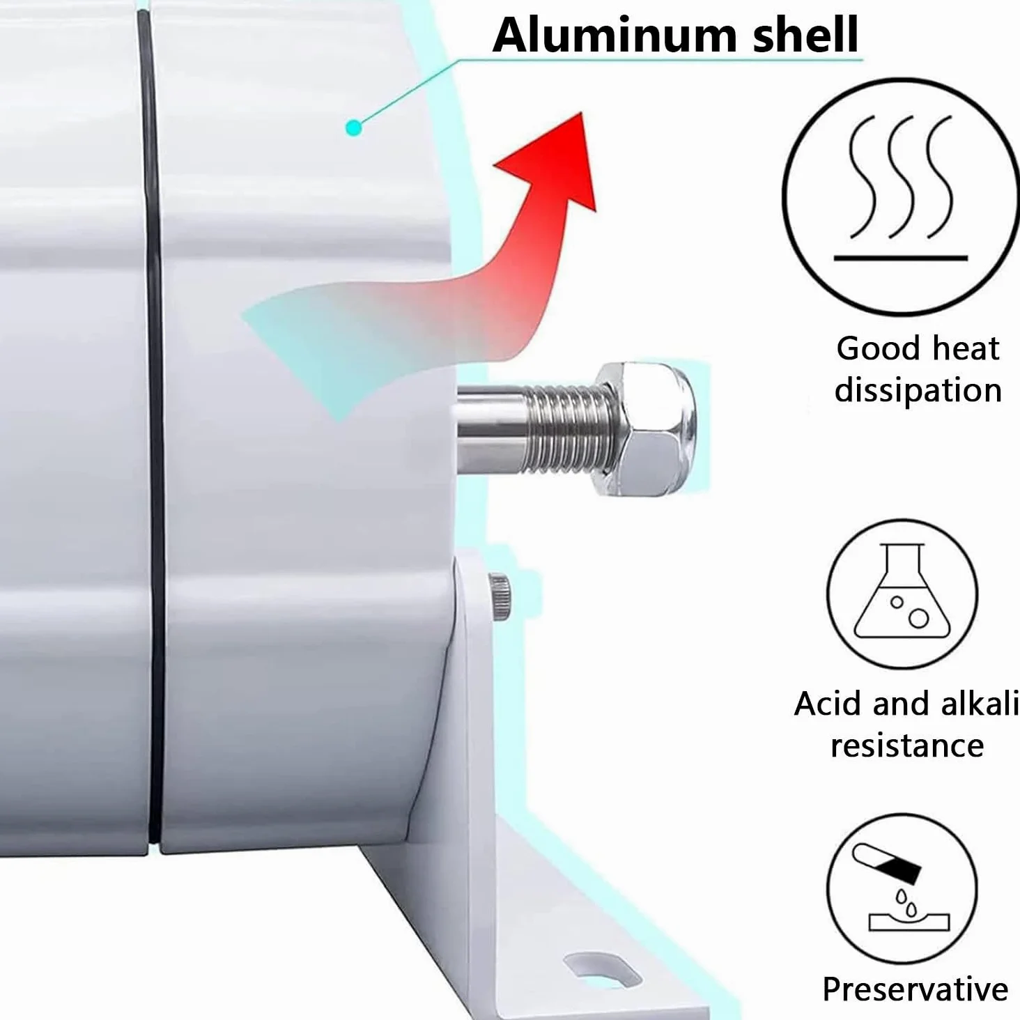 Generador de 4000 W-8000 W, 50 Hz, 600 RPM, alternador de energía de 12 V, 24 V y 48 V, generador de imán Permanente para Sistemas de generación de energía y turbinas eólicas. 24V-6000W