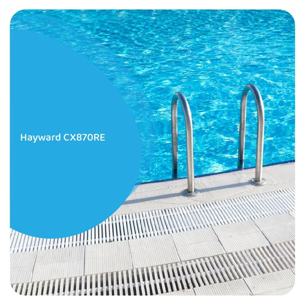 AllSpares Filtro de agua para jacuzzi/piscina, cartucho de filtro adecuado para Hayward CX870RE / PA100N / C-7487 / PC102 (Ø178 x 648 mm)
