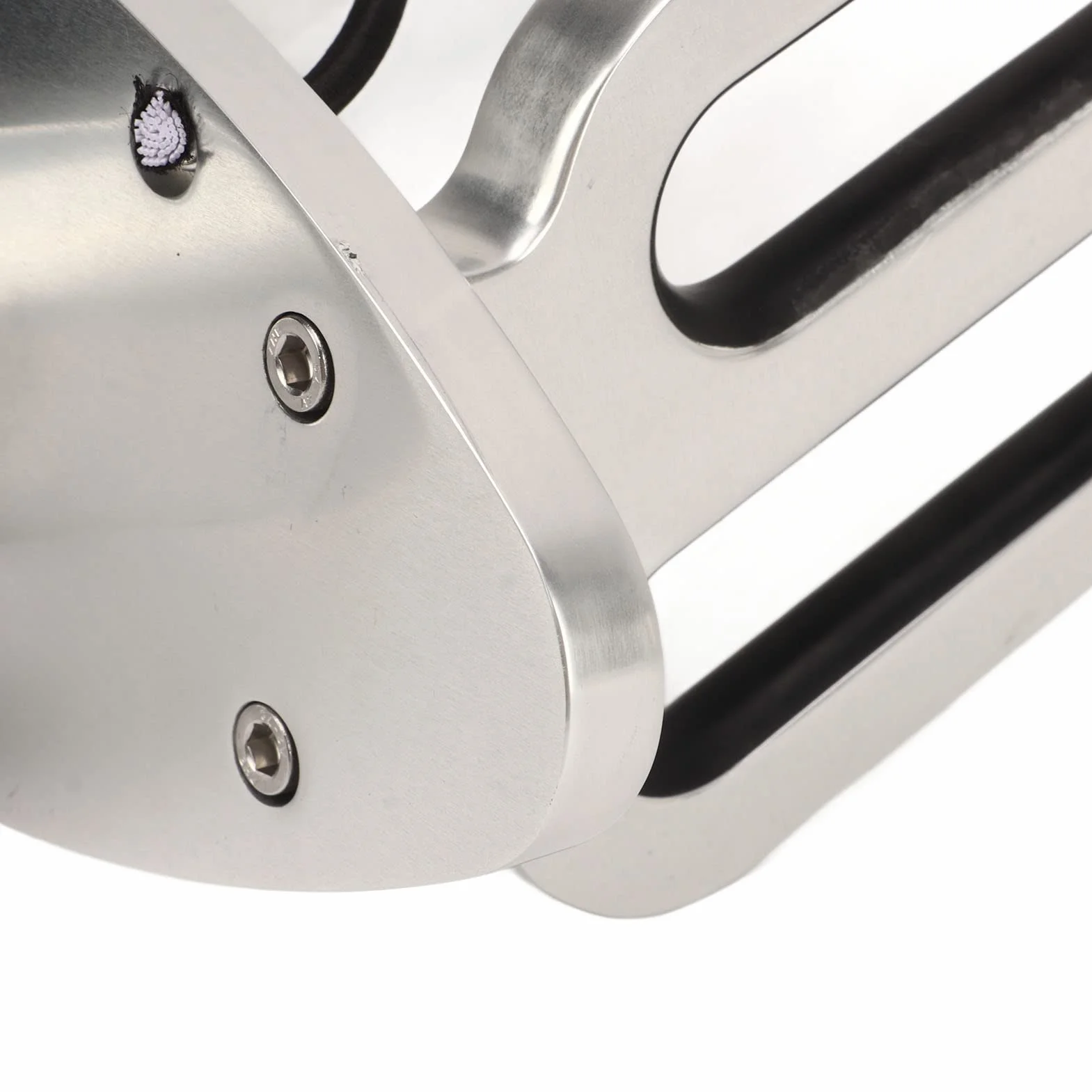 Soporte para Wakeboard Ajustable en Ángulo, Aleación de Aluminio Pulido, Compatible con Tubos de 189-248 Pulgadas