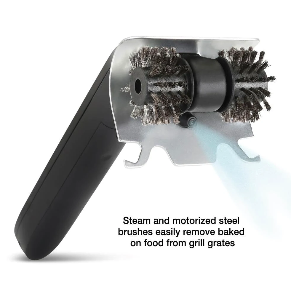 Cepillo EléCtrico Para Limpiar Parrillas, InaláMbrico Y Recargable, Con 2 Cabezales, Ideal Para BañOs Y Cocinas