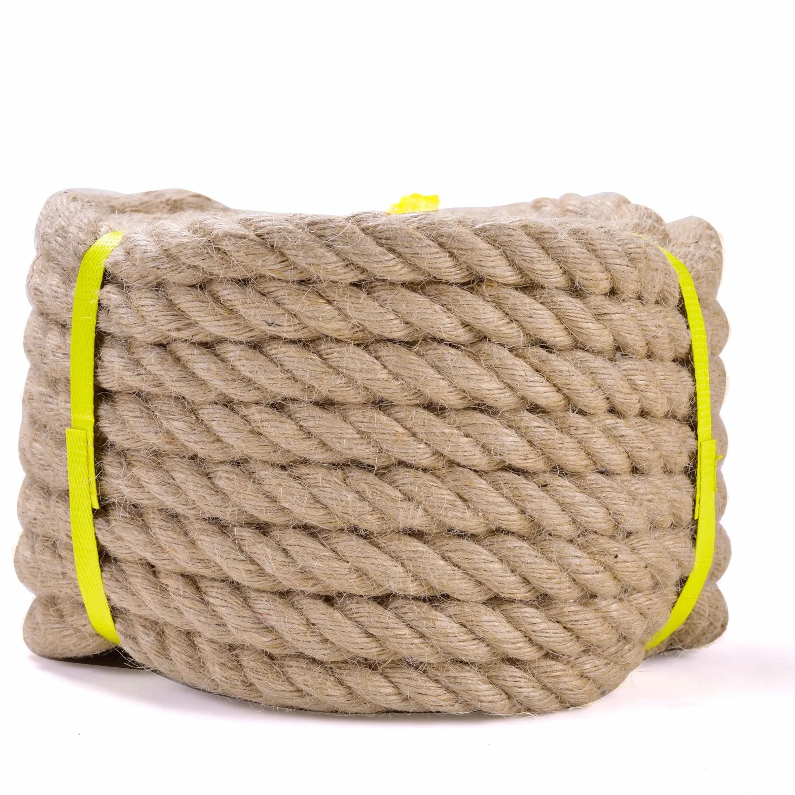 Cuerda de Yute 20mm x 10M Cuerda Yute Naturale Cuerda Cañamo Gruesa para Jardinería Artesanado Embalaje Decoración Cuerda