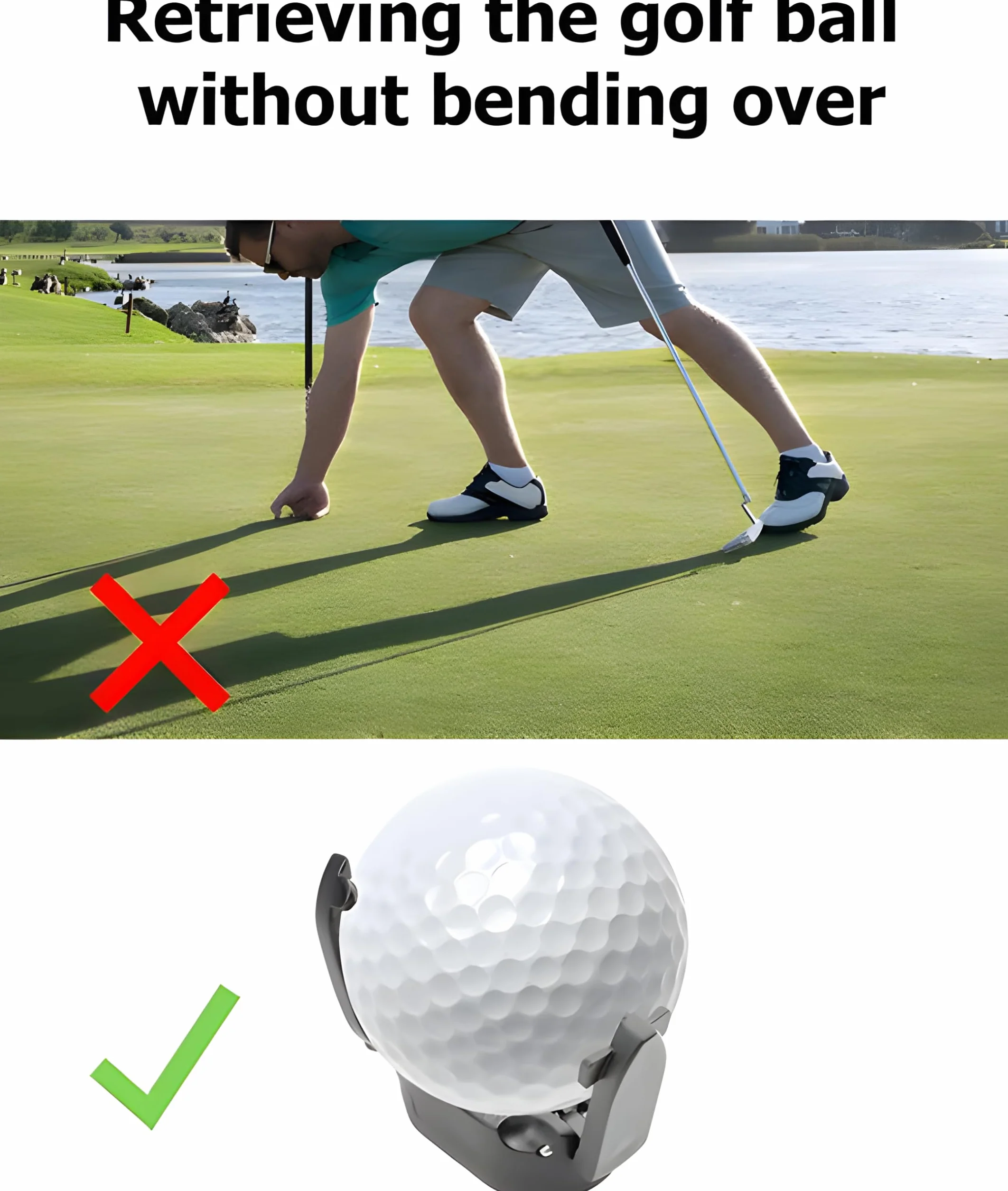Stripe Recogepelotas de Golf - Elige tu Variante
