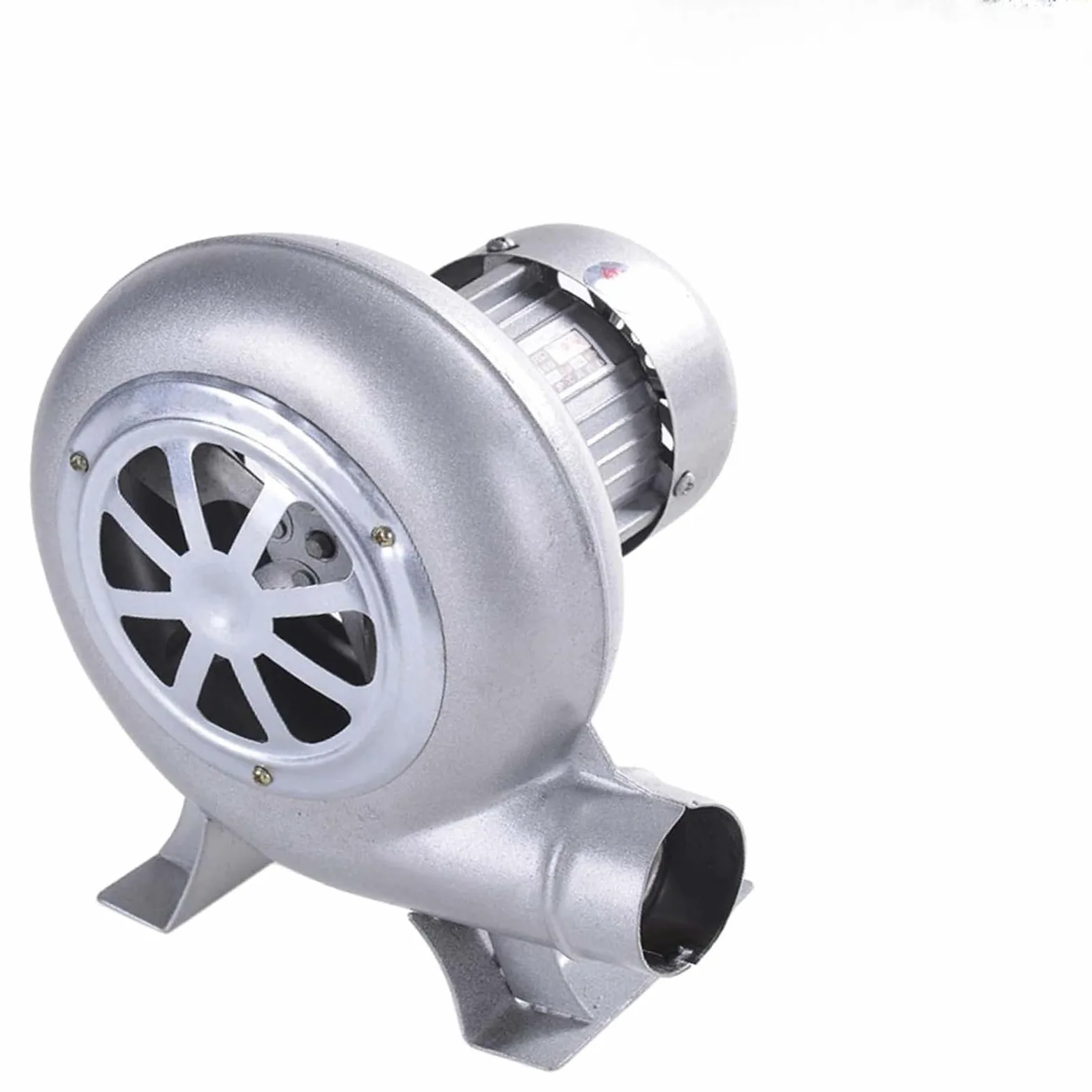 Soplador De Aire Eléctrico Centrífugo - Turbina Soplador De Castillos Hinchables, Parrilla del Encendedor del Carbón De La Fan, Excitador De Llama De Arranque De Fuego De Parrilla(60W)
