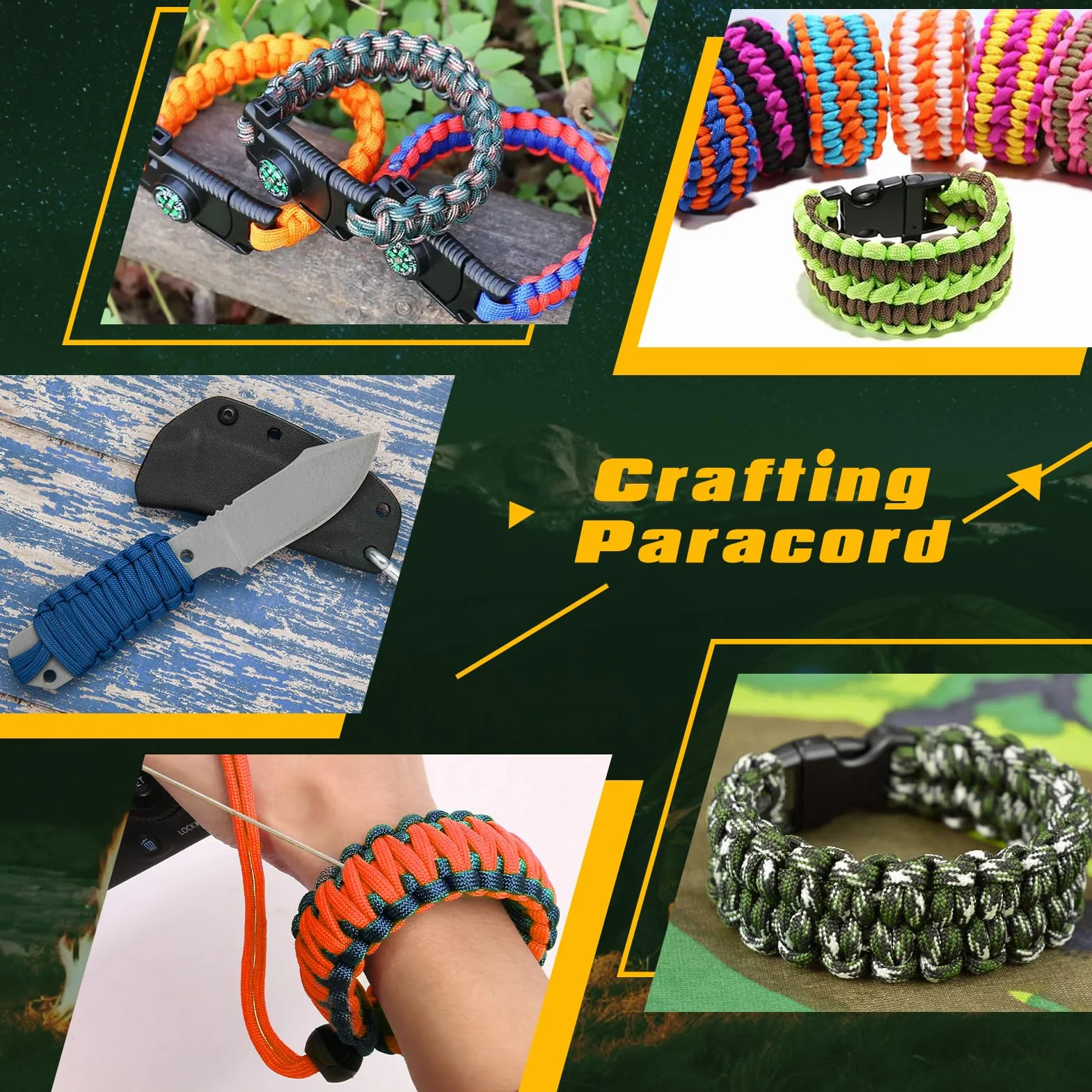 VABNEER Paracord 550 4mm 7 Hilos 33ft/10m 250 kg