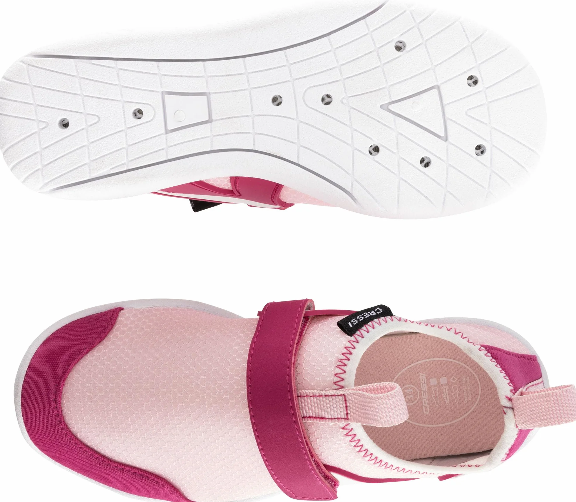 CRESSI Lunar Shoes Zapatillas Junior para Explorar Mundo Acuático