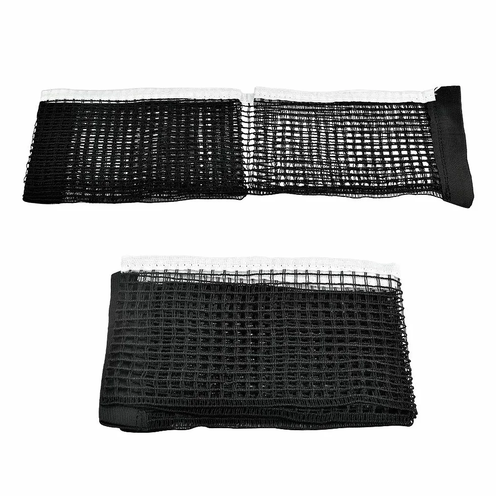 Red de Ping Pong de Repuesto 180x15 cm Plegable Portátil Negro