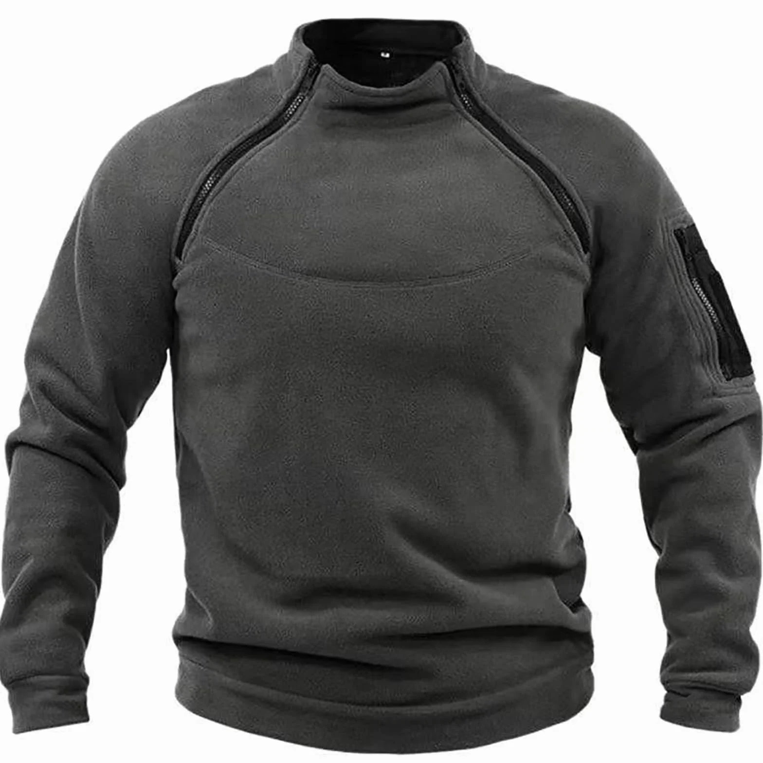 Camiseta militar táctica manga larga camuflaje para hombre paintball airsoft