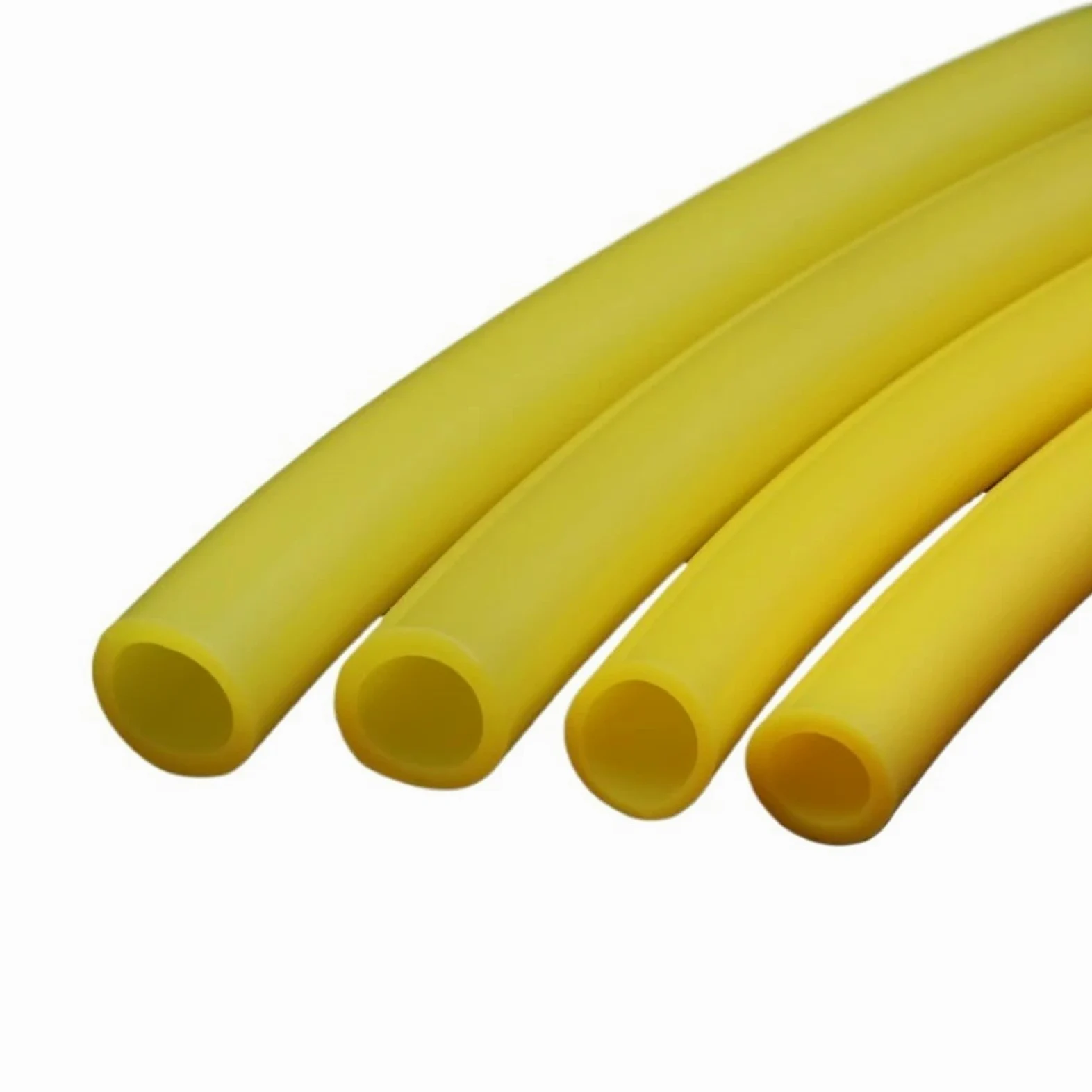 Manguera Riego Goteo Tubo de silicona amarillo 1/3/5/10M ID 0,5~25mm flexible resistente a altas temperaturas(10 Meters,ID 9mm x OD 12mm)
