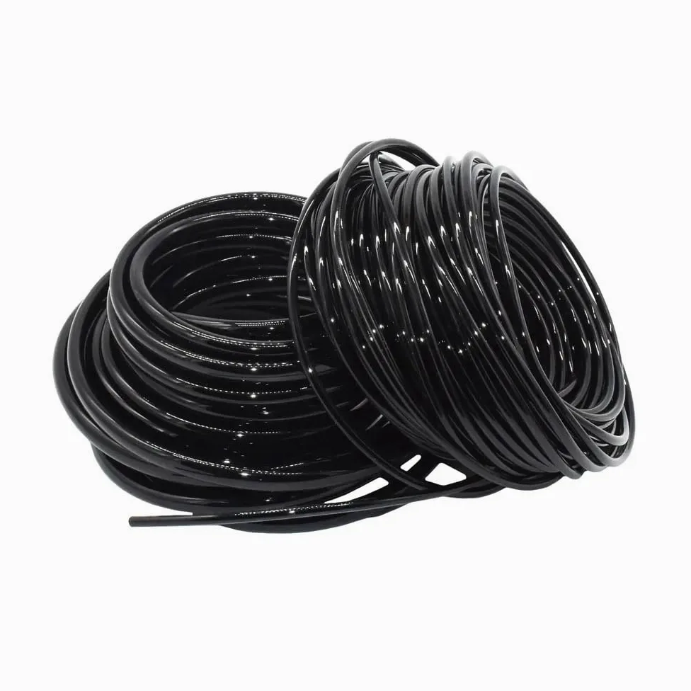 Manguera de riego de jardín de 4/7mm, 8/11mm, 9/12mm, 1/4, 3/8 ", manguera Flexible de PVC, tubo de riego por microgoteo, tubería de invernadero for plantas de césped (Color : 9I12 x 30m)