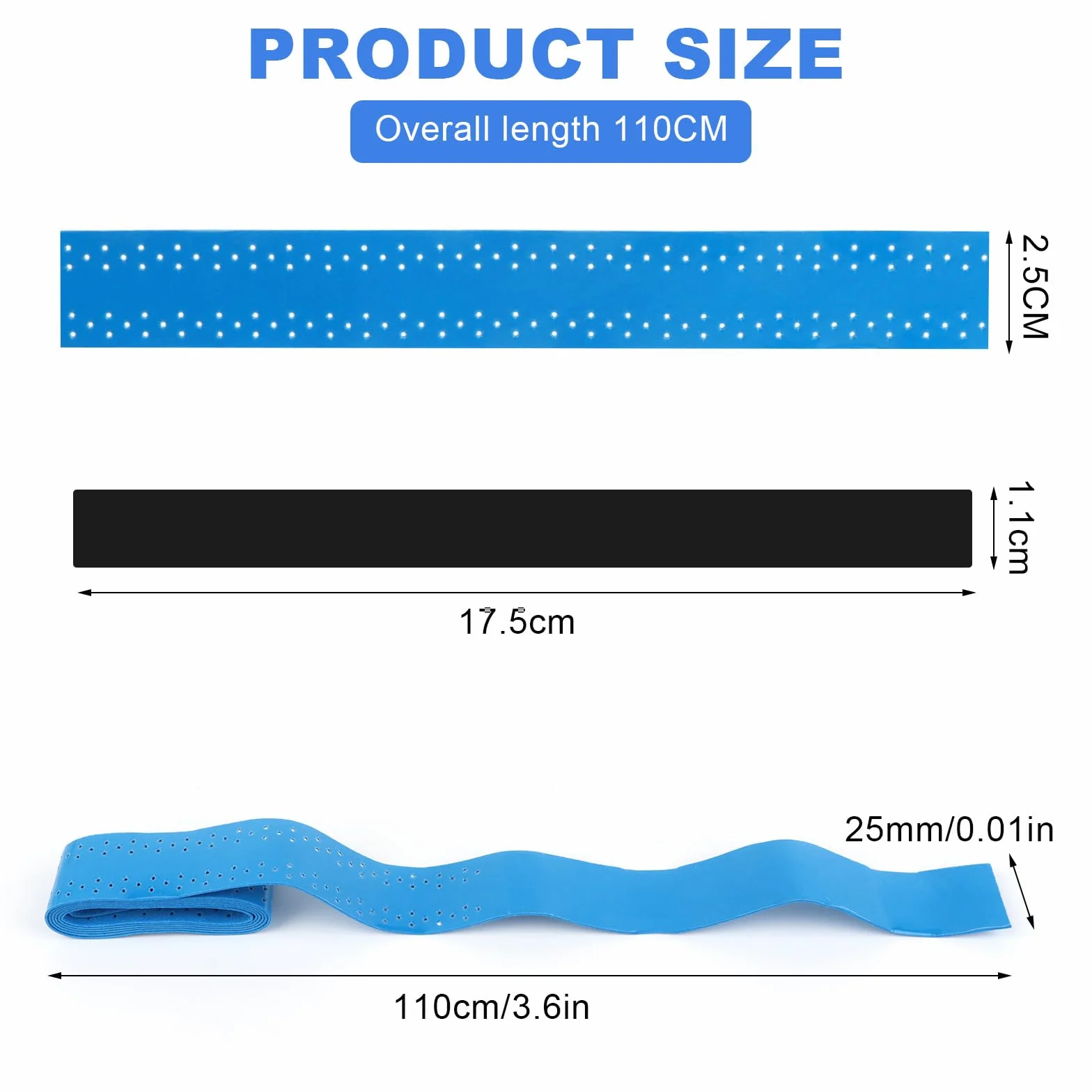 UKOFEW Overgrips Padel 6 Piezas Antideslizante Secado Rápido Raqueta Tenis Bádminton
