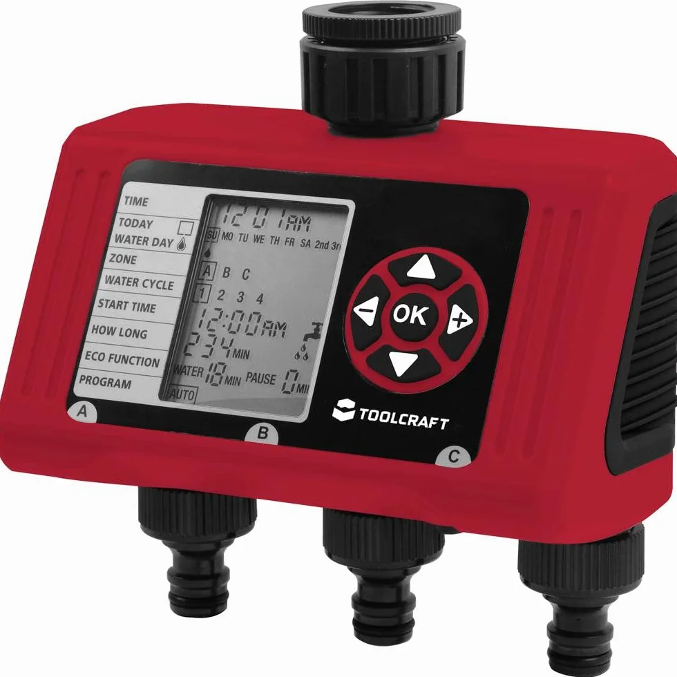 TOOLCRAFT Easy Trio 2302366 - Programador de riego