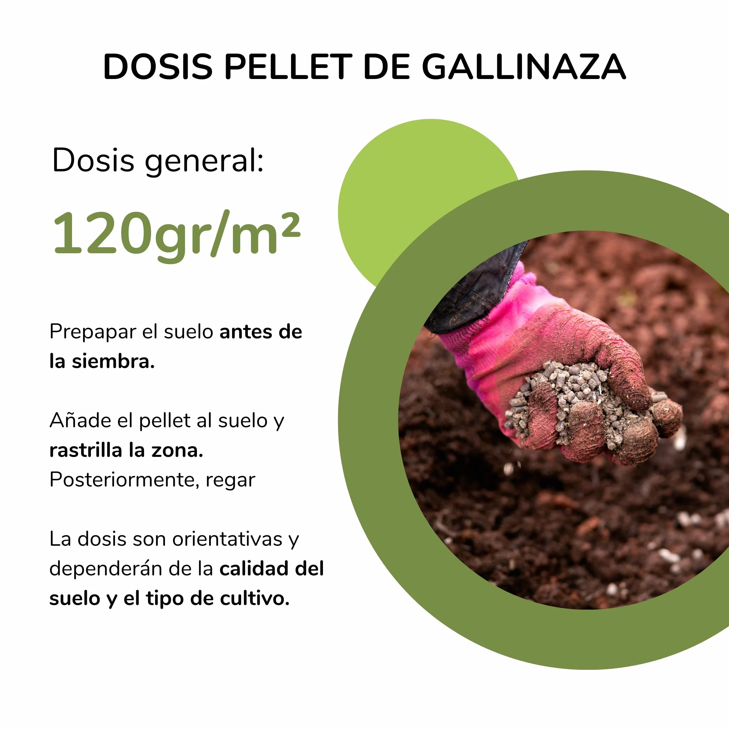 Gallinaza 25kg - Abono Orgánico para Huerto y Plantas de Interior - Fertilizante Orgánico en Pellets - Abono Sólido de Liberación Lenta - Estiércol de Gallina - NPK | Agricultura Ecológica (25)